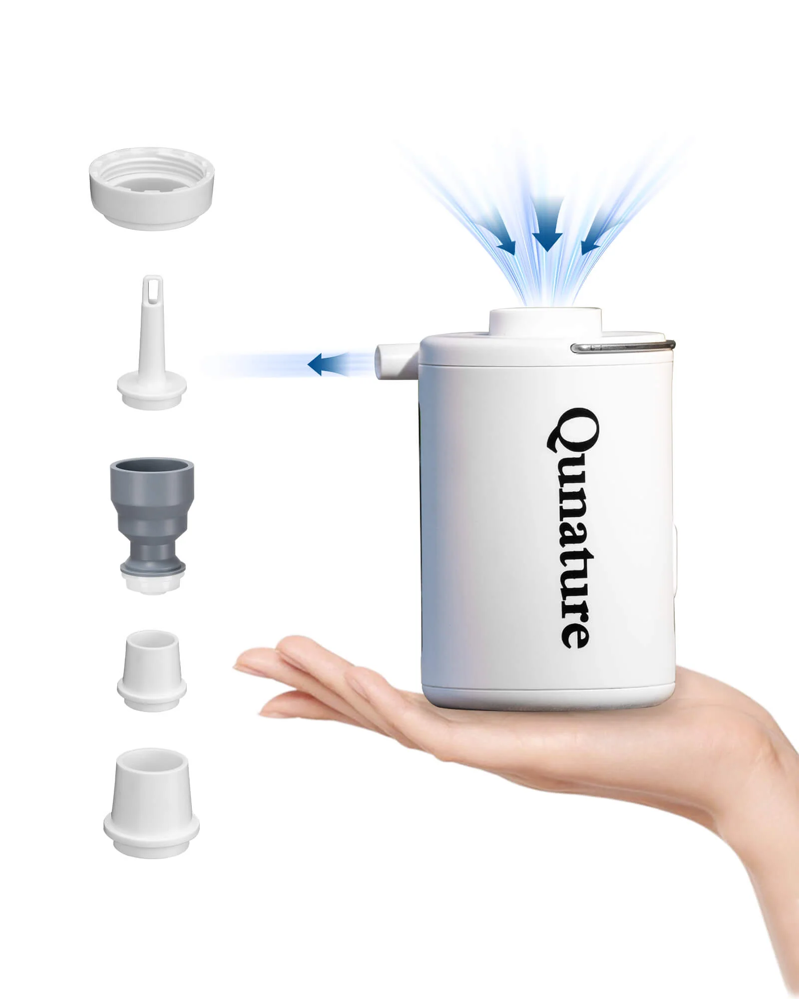 2-in-1 Air Pump 800mAh USB-Rechargeable for Outdoor Gear - Image 10