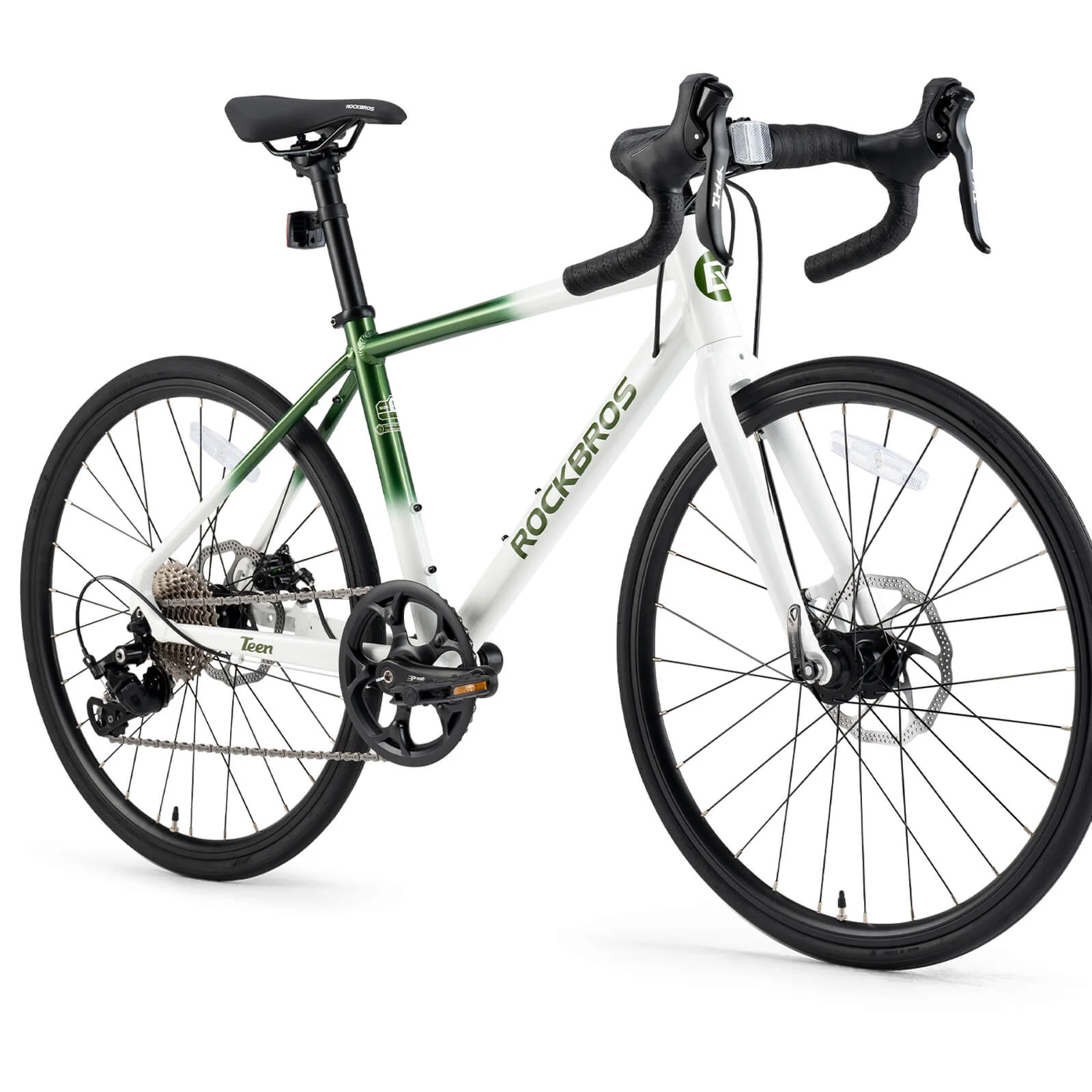 22 Inch Teen Road Bike with Disc Brakes and Gears - Image 10