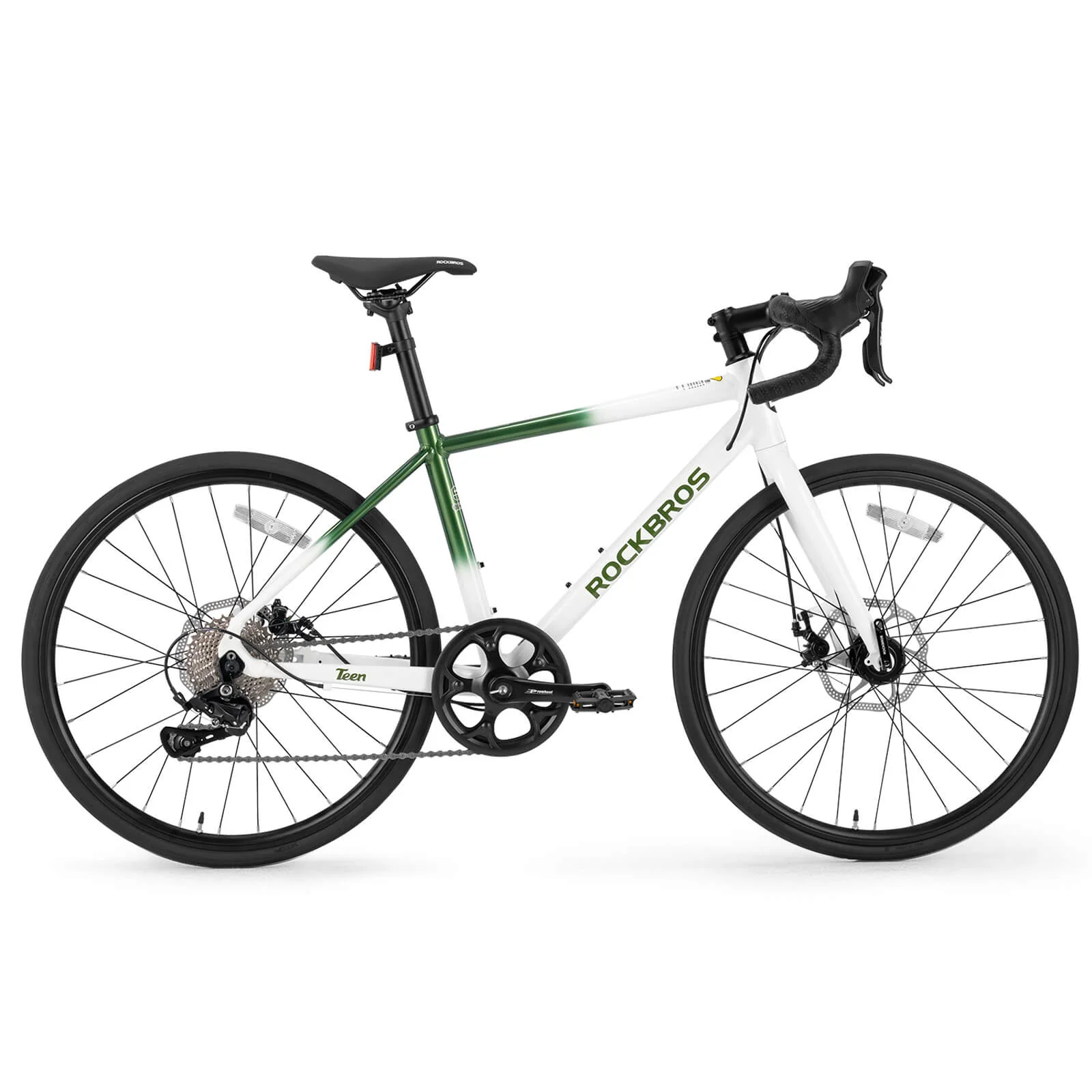 22 Inch Teen Road Bike with Disc Brakes and Gears - Image 9