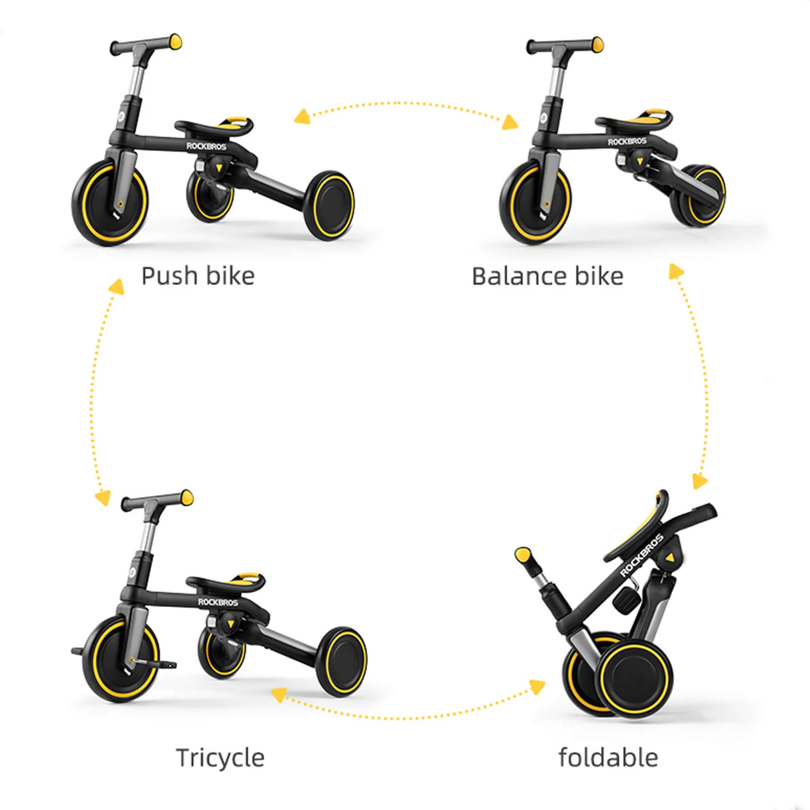 3-in-1 Kids' Balance Bike - Image 4