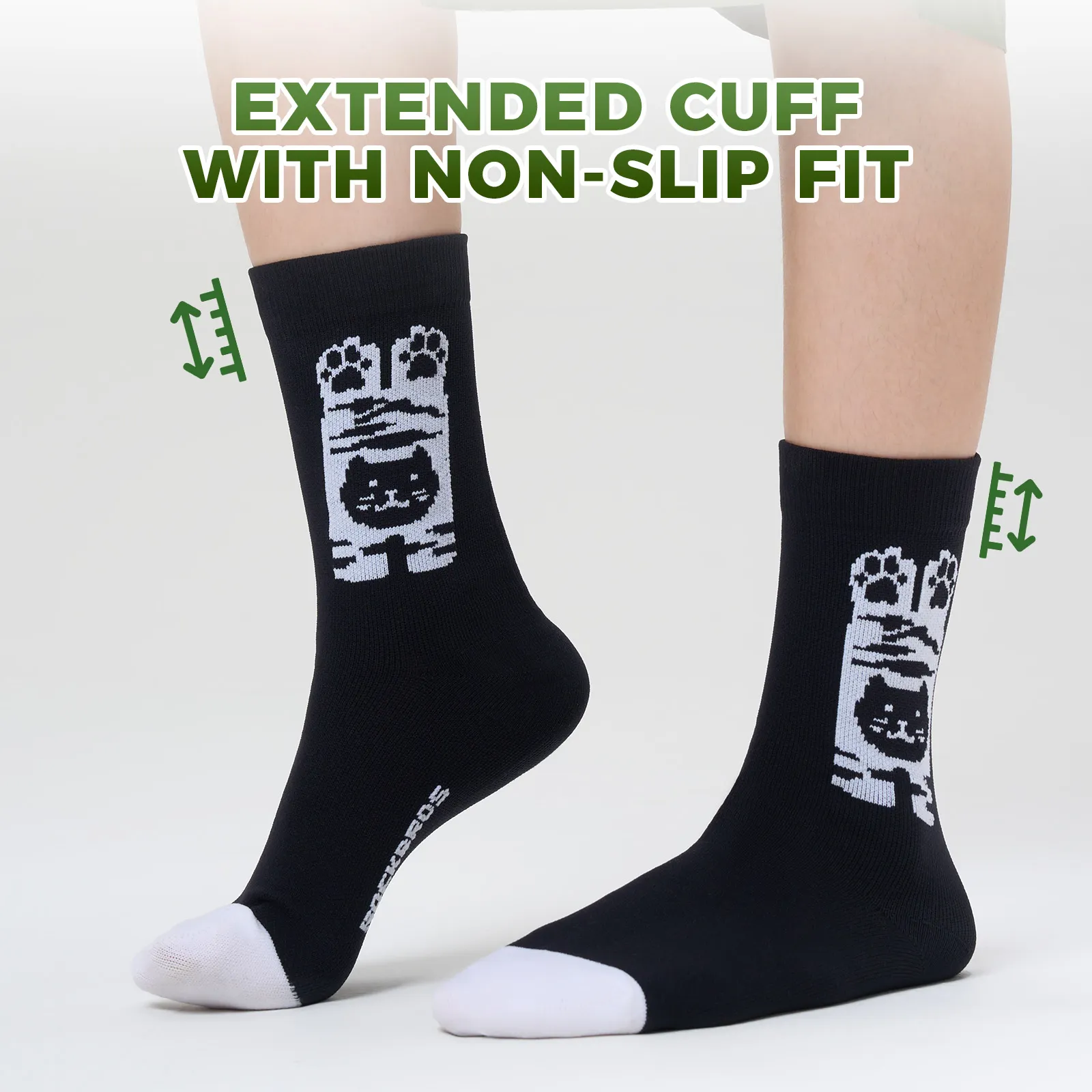 Active Youth Cycling Socks Breathable Compression Fit - Image 5