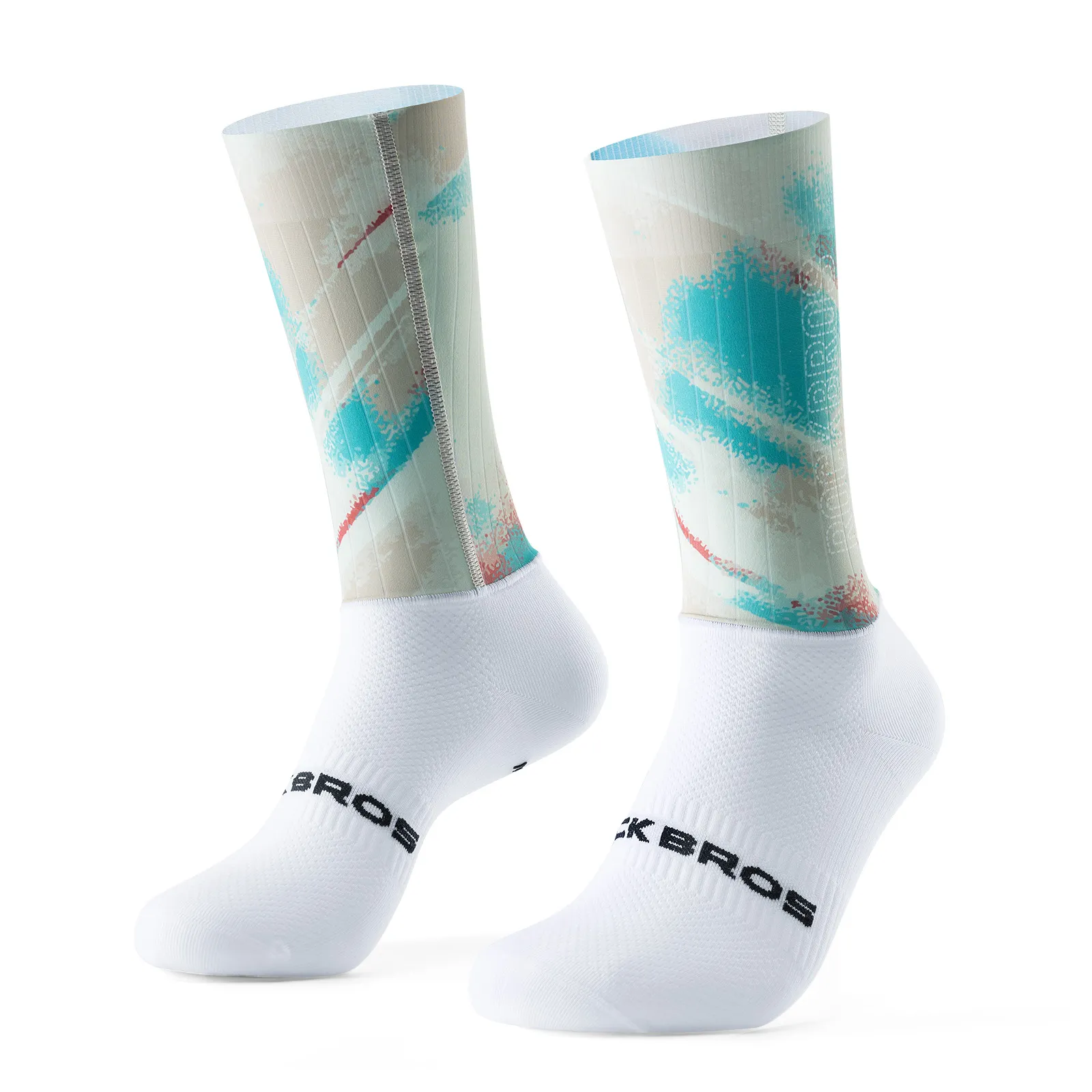 Aero Compression Cycling Socks Printed Performance Fit - Image 23