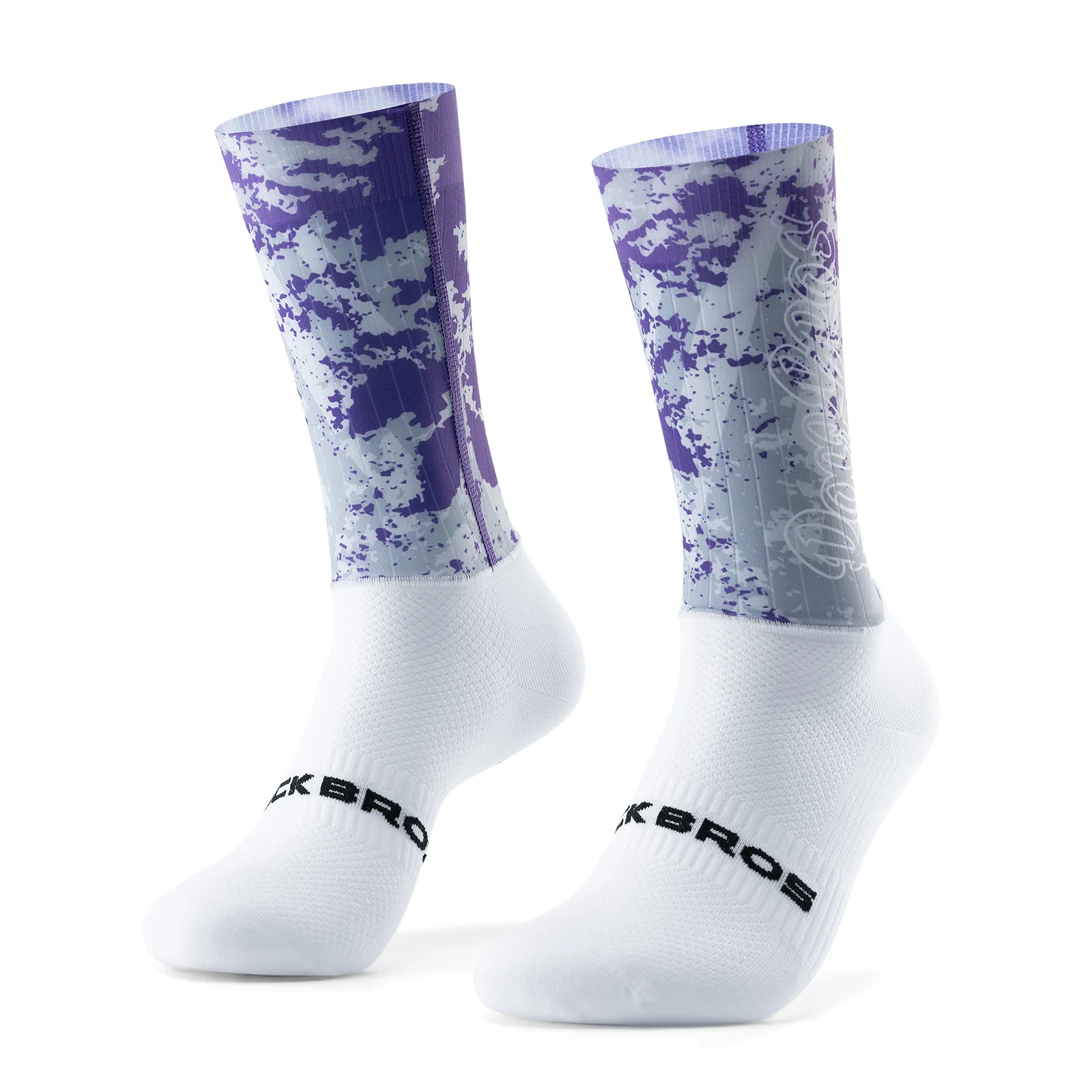 Aero Compression Cycling Socks Printed Performance Fit - Image 30