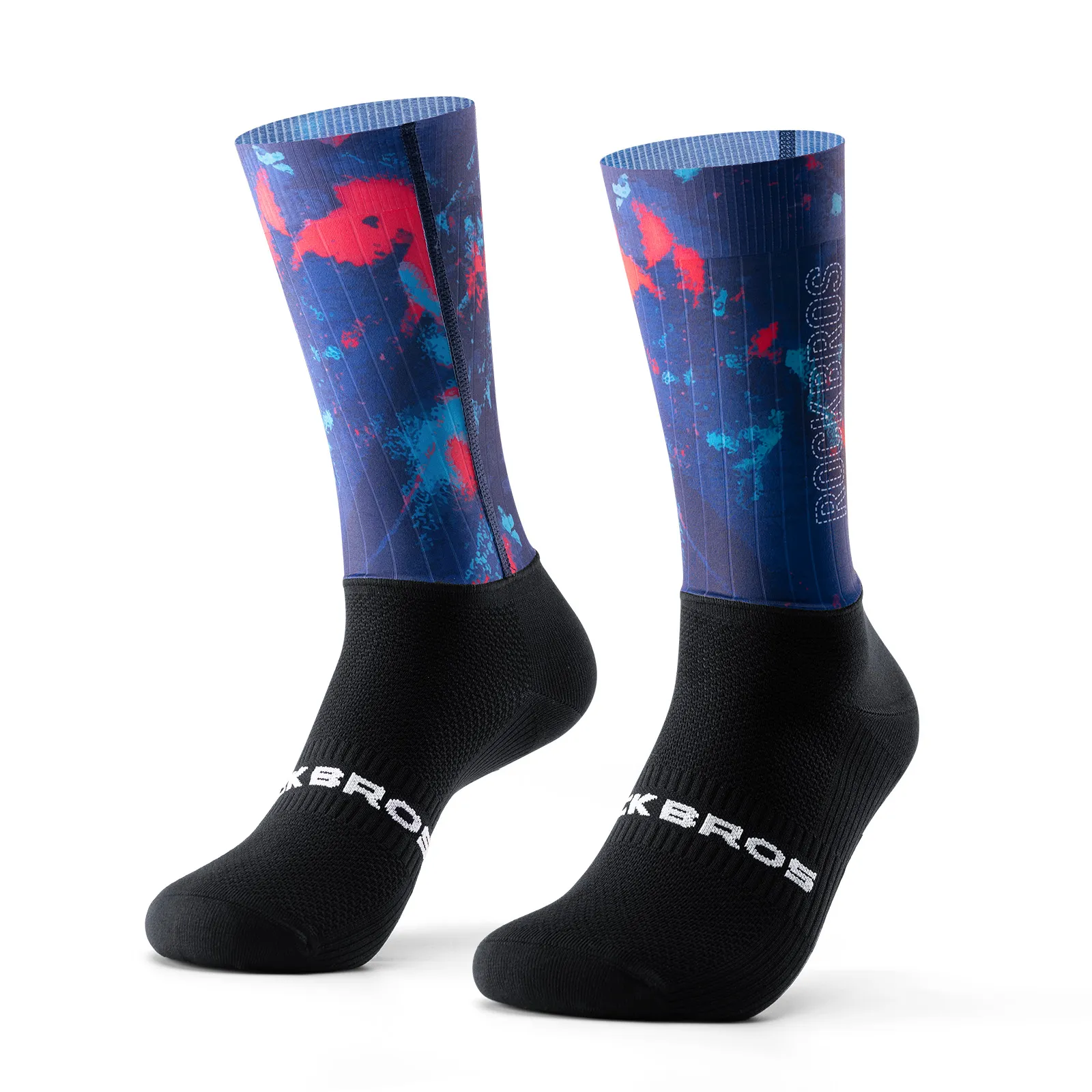 Aero Compression Cycling Socks Printed Performance Fit - Image 37