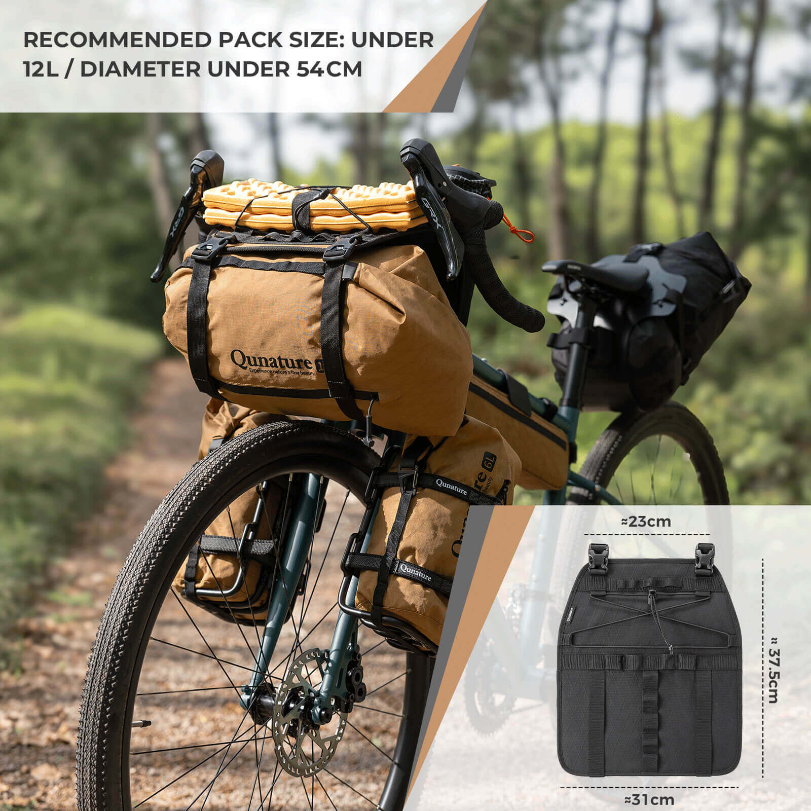 Bikepacking Handlebar Bag Extension Rack - Image 13