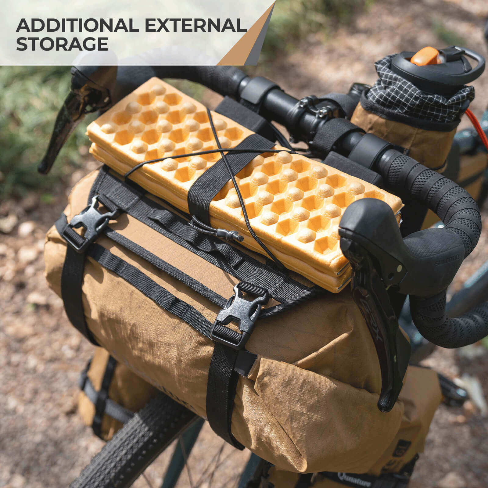 Bikepacking Handlebar Bag Extension Rack - Image 6