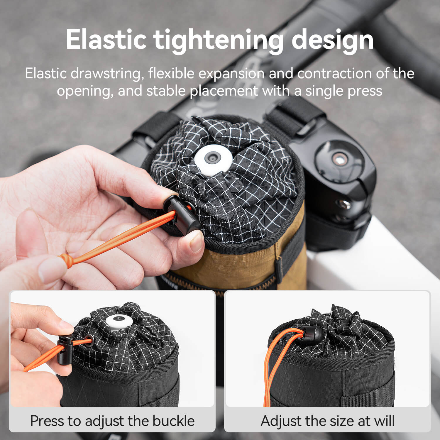 Bikepacking Thermal Handlebar Bottle Bag 1L - Image 13