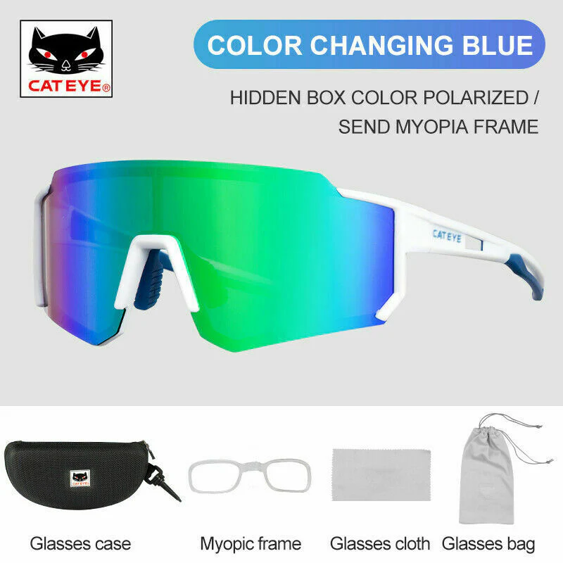 CATEYE Glasses Woman Men Cycling Polarized Sport Bicycle Sunglasses MTB Bicycle Hiking Glasses - Image 4