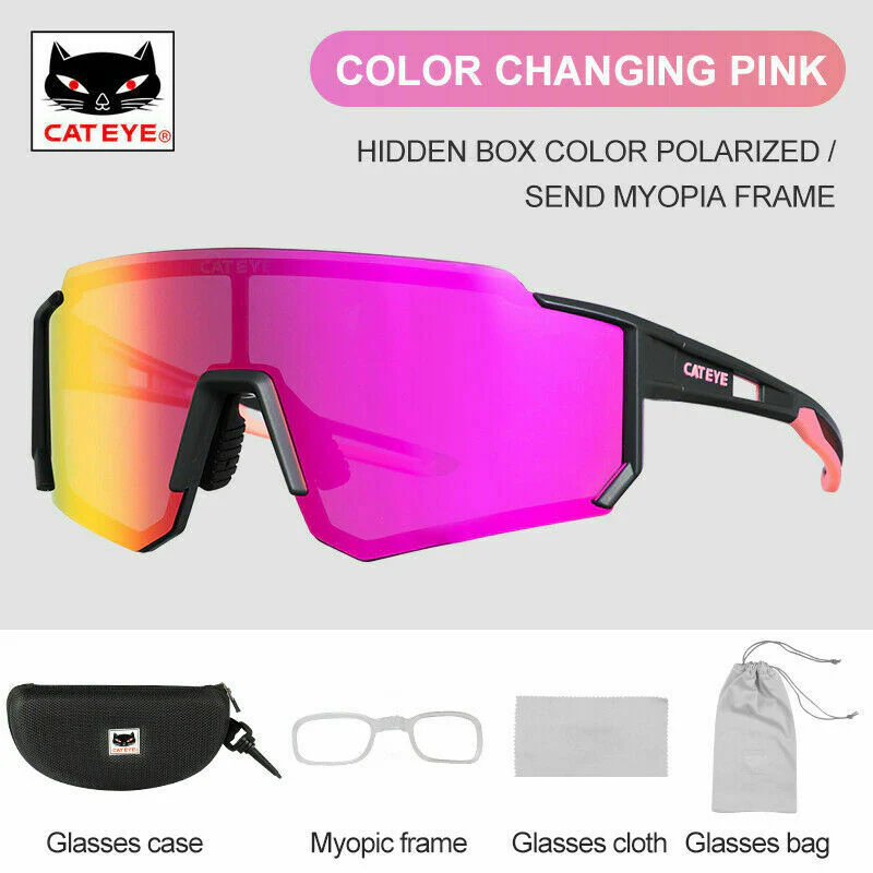 CATEYE Glasses Woman Men Cycling Polarized Sport Bicycle Sunglasses MTB Bicycle Hiking Glasses - Image 7