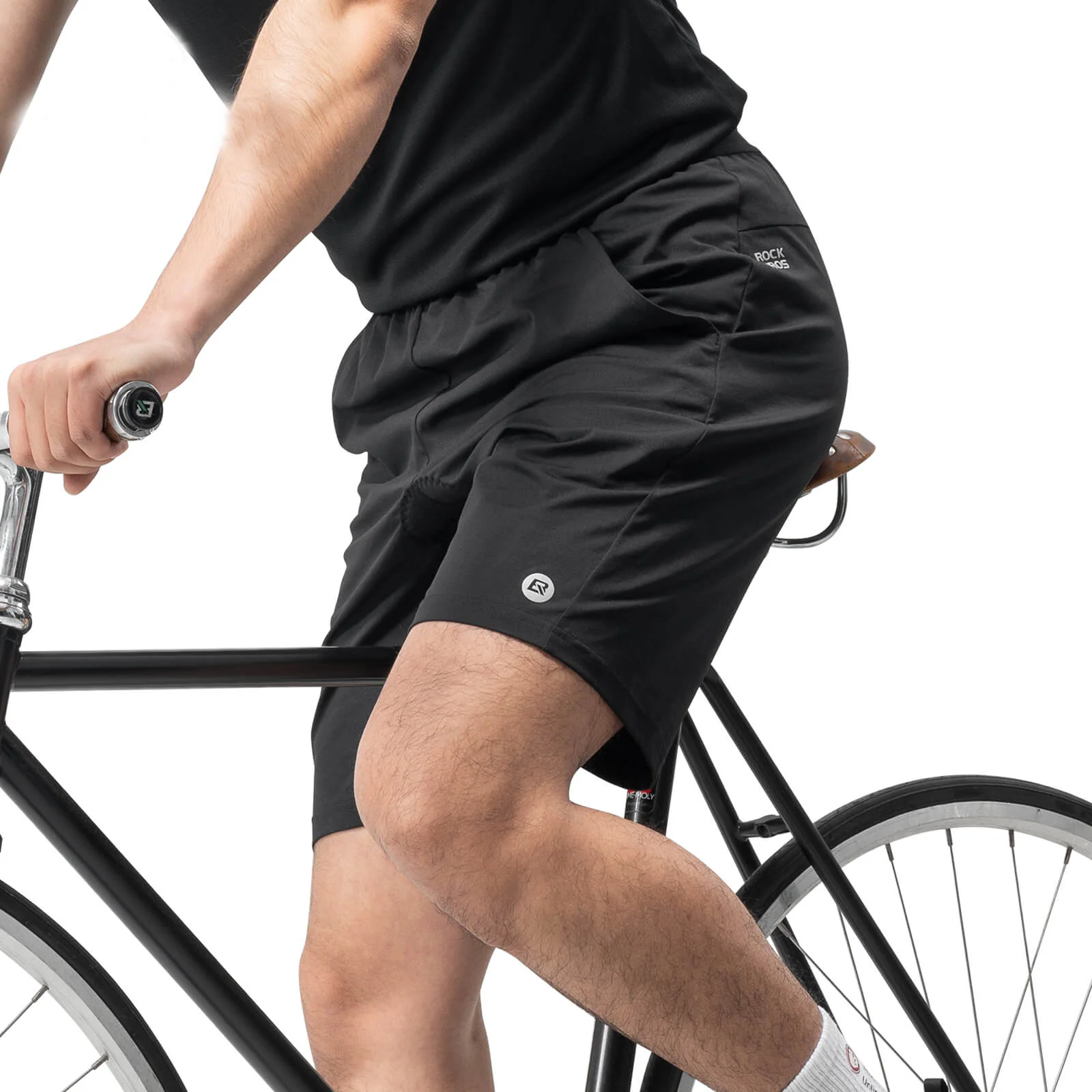 Cityride Men's Commuter Cycling Shorts with Padded Liner - Image 5