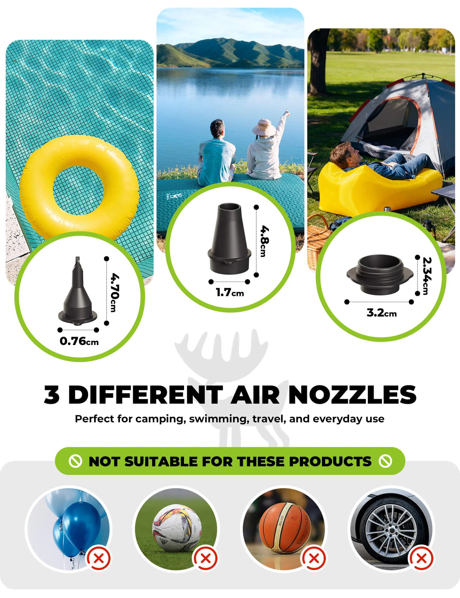 Cordless Handheld Electric Air Pump with Dual High-Capacity Batteries Wilderness Pulse Series - Image 6