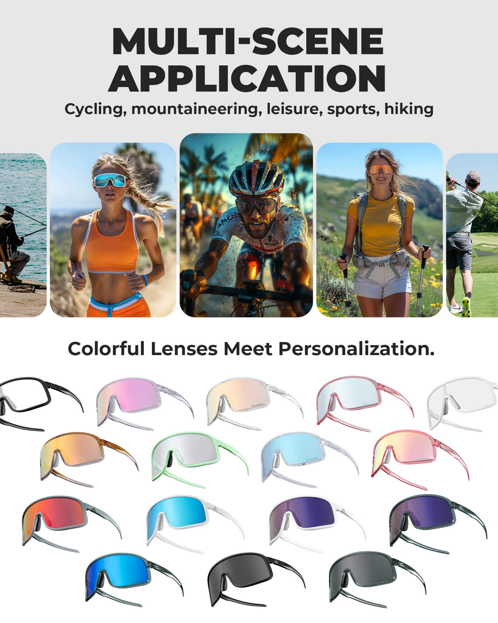 Cycling Sunglasses Polarized Sports Glasses UV400 - Image 14