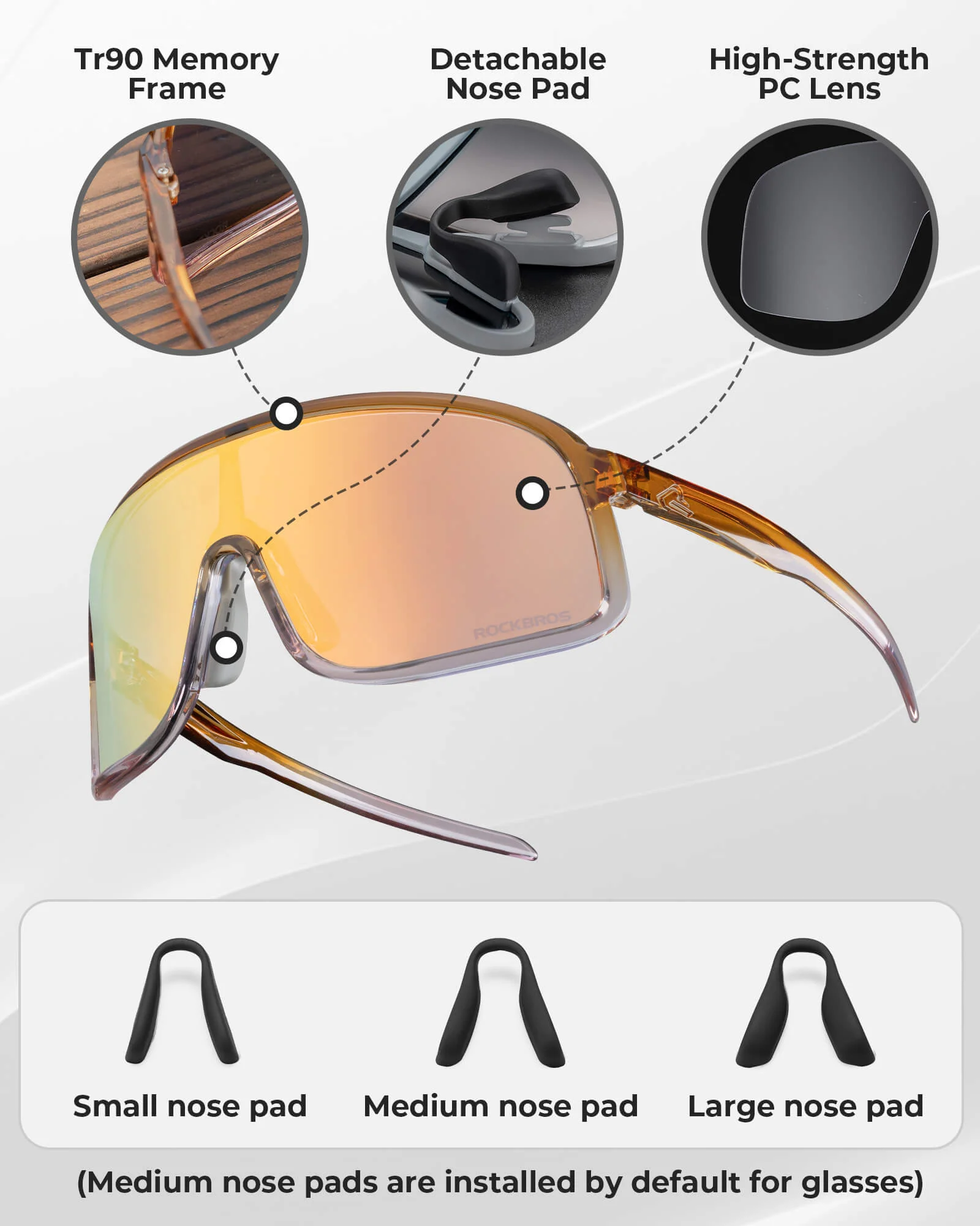 Cycling Sunglasses Polarized Sports Glasses UV400 - Image 20