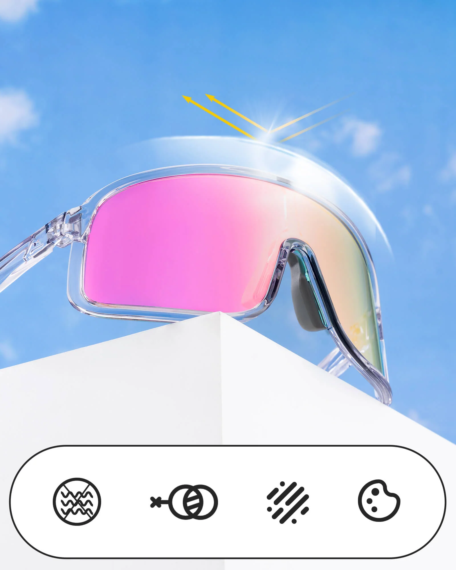 Cycling Sunglasses Polarized Sports Glasses UV400 - Image 30