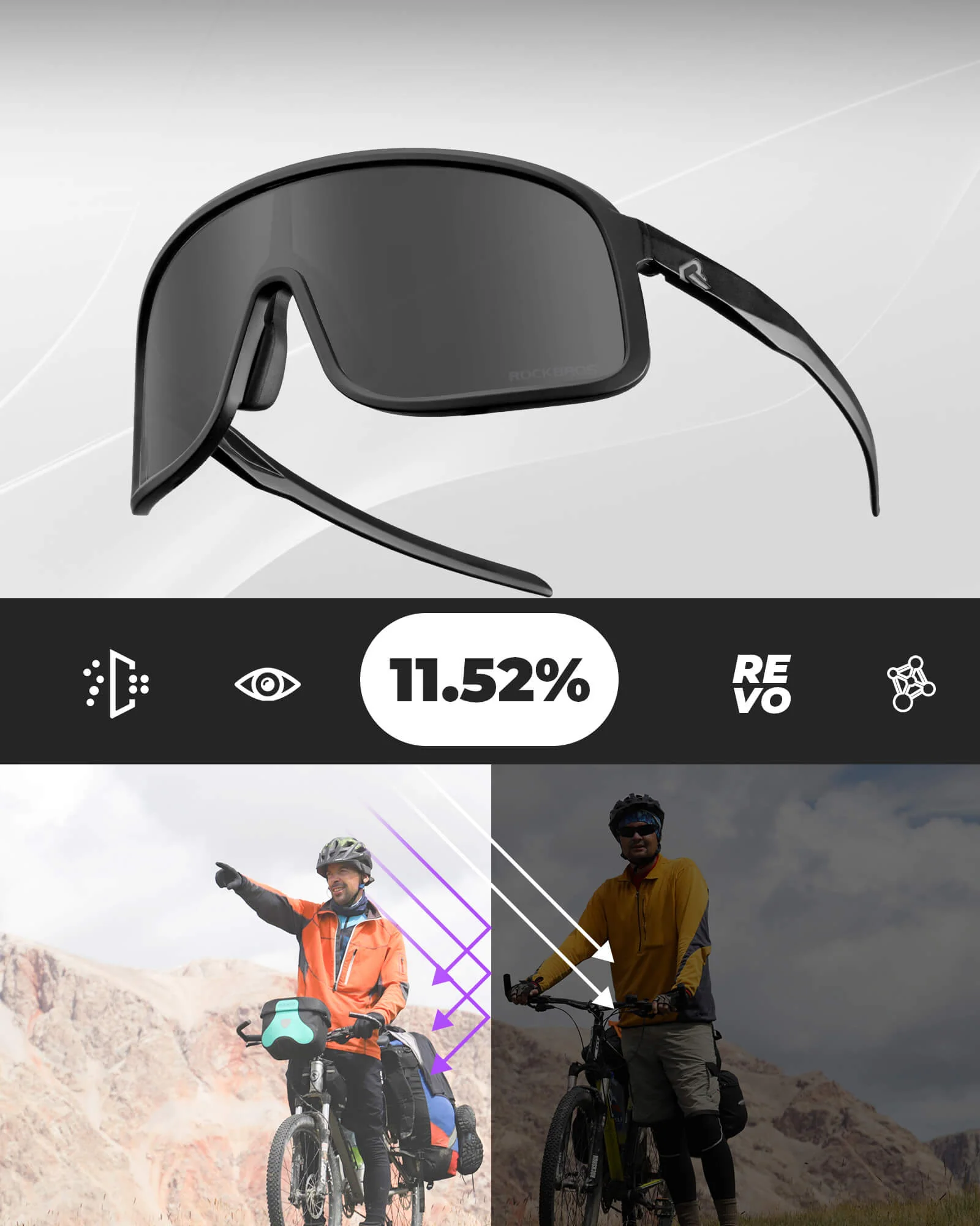 Cycling Sunglasses Polarized Sports Glasses UV400 - Image 31