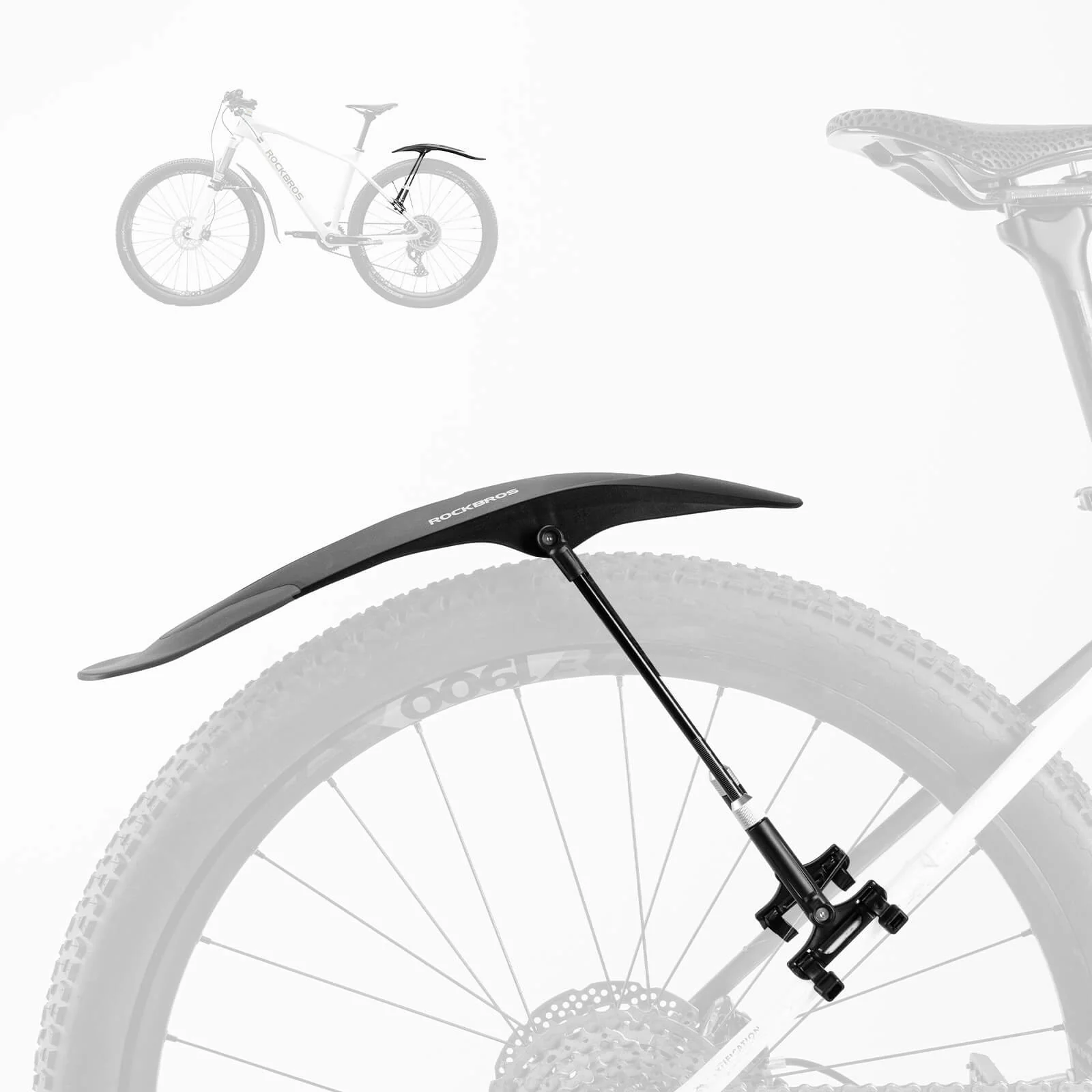 Durable Mudguards Set Adjustable Front & Rear Bike Fenders for 26-29 inch - Image 10