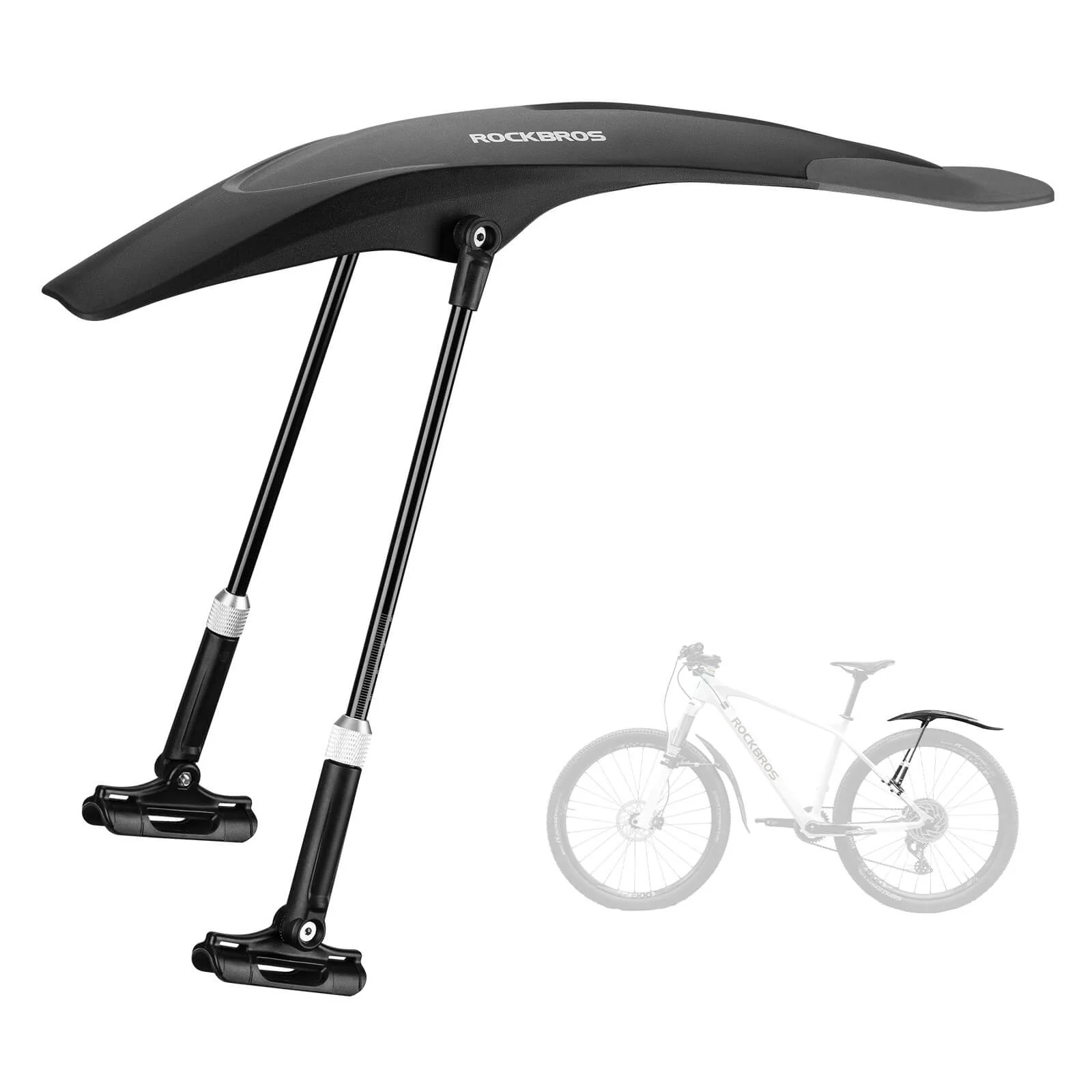 Durable Mudguards Set Adjustable Front & Rear Bike Fenders for 26-29 inch - Image 12