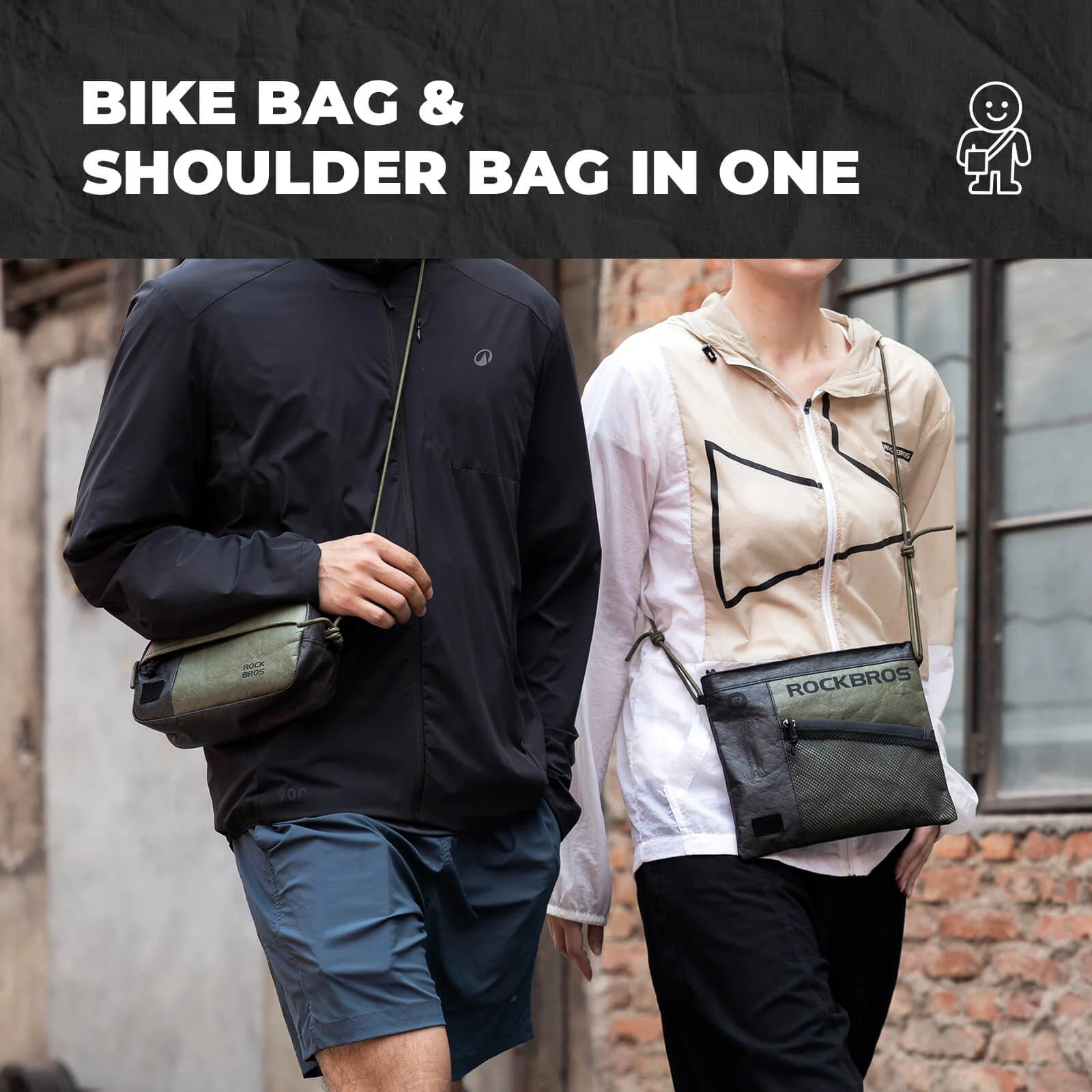 EcoMate Tear-Resistant Paper Handlebar Bag DayRide - Image 5