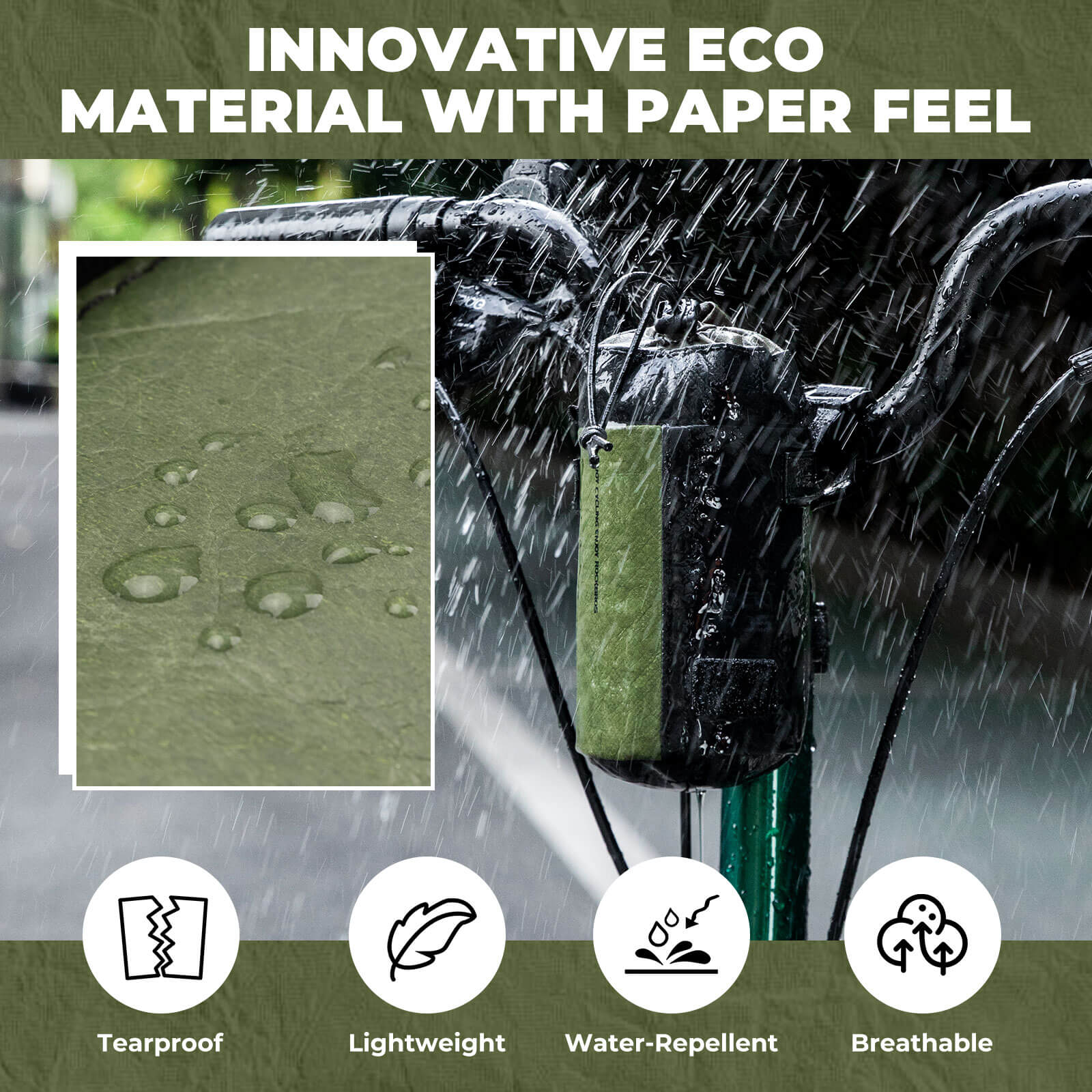 EcoMate Tear-Resistant Paper Water Bottle Bag 0.7L - Image 3