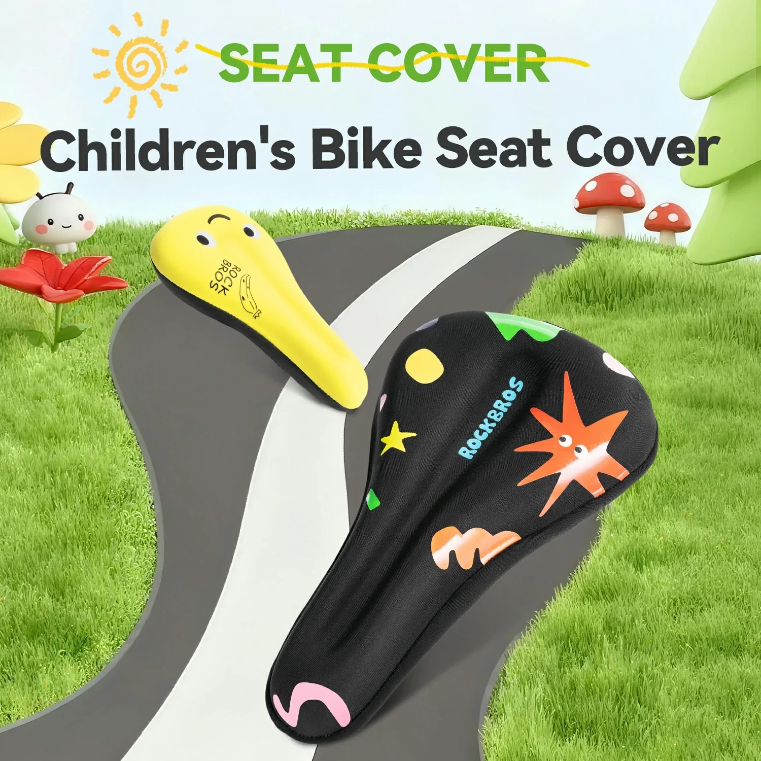 Gel Kids Bike Seat Cushion Cover - Image 8
