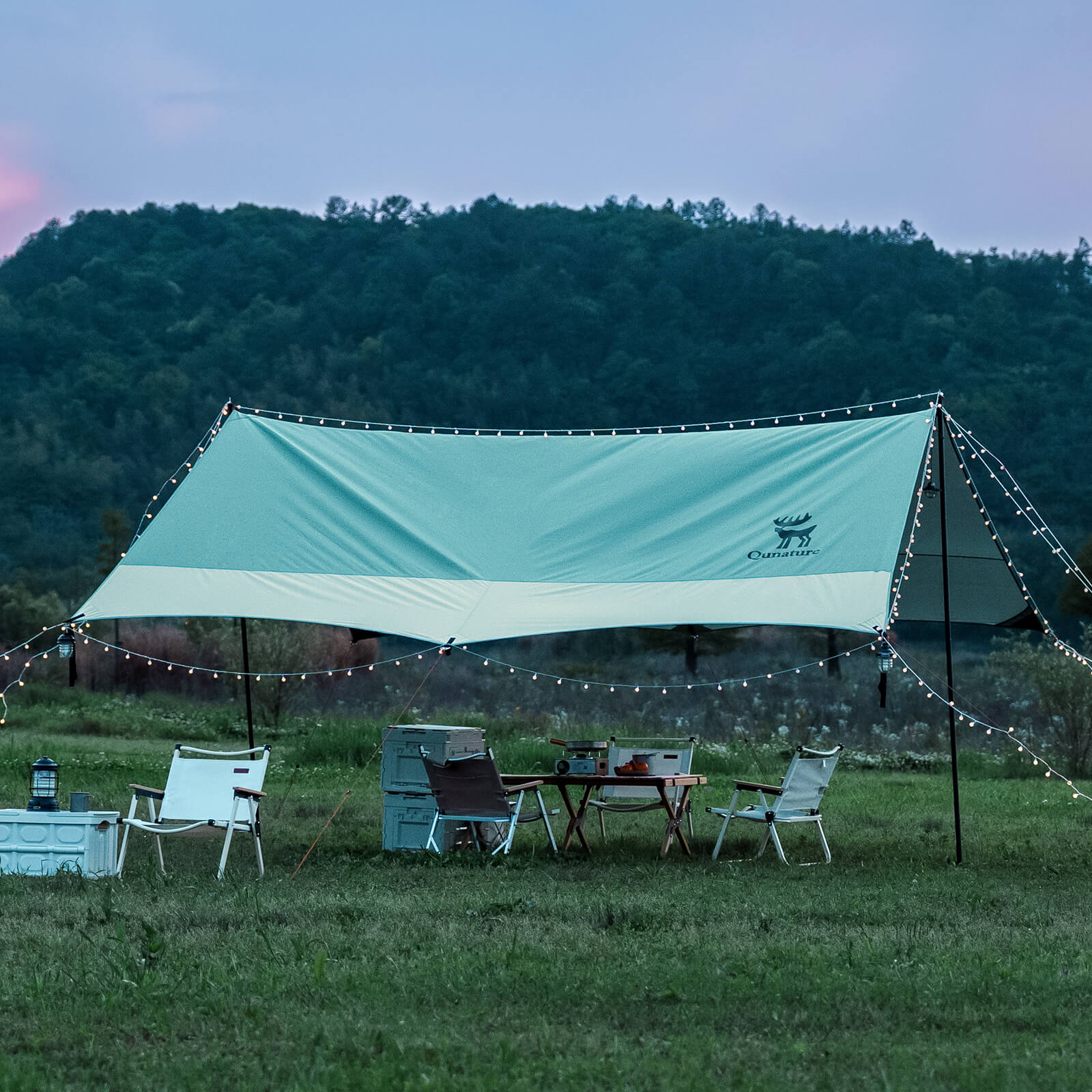 GlowCamp UV-Proof Outdoor Tarp Shelter - Image 5