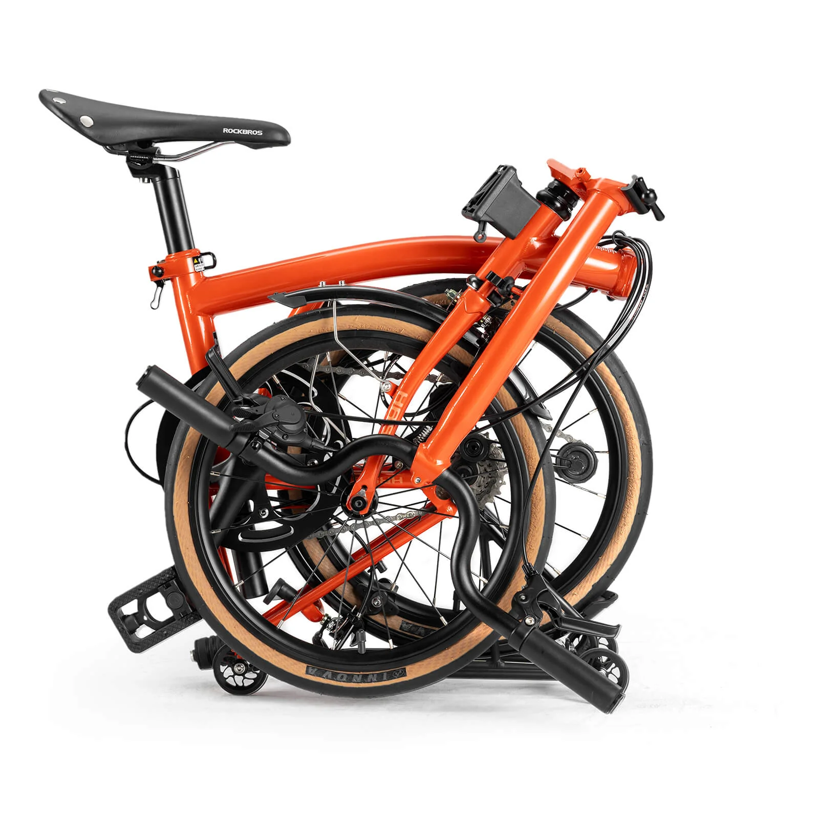 HRS Folding Bike 16 Inch Urban Commuter - Image 4