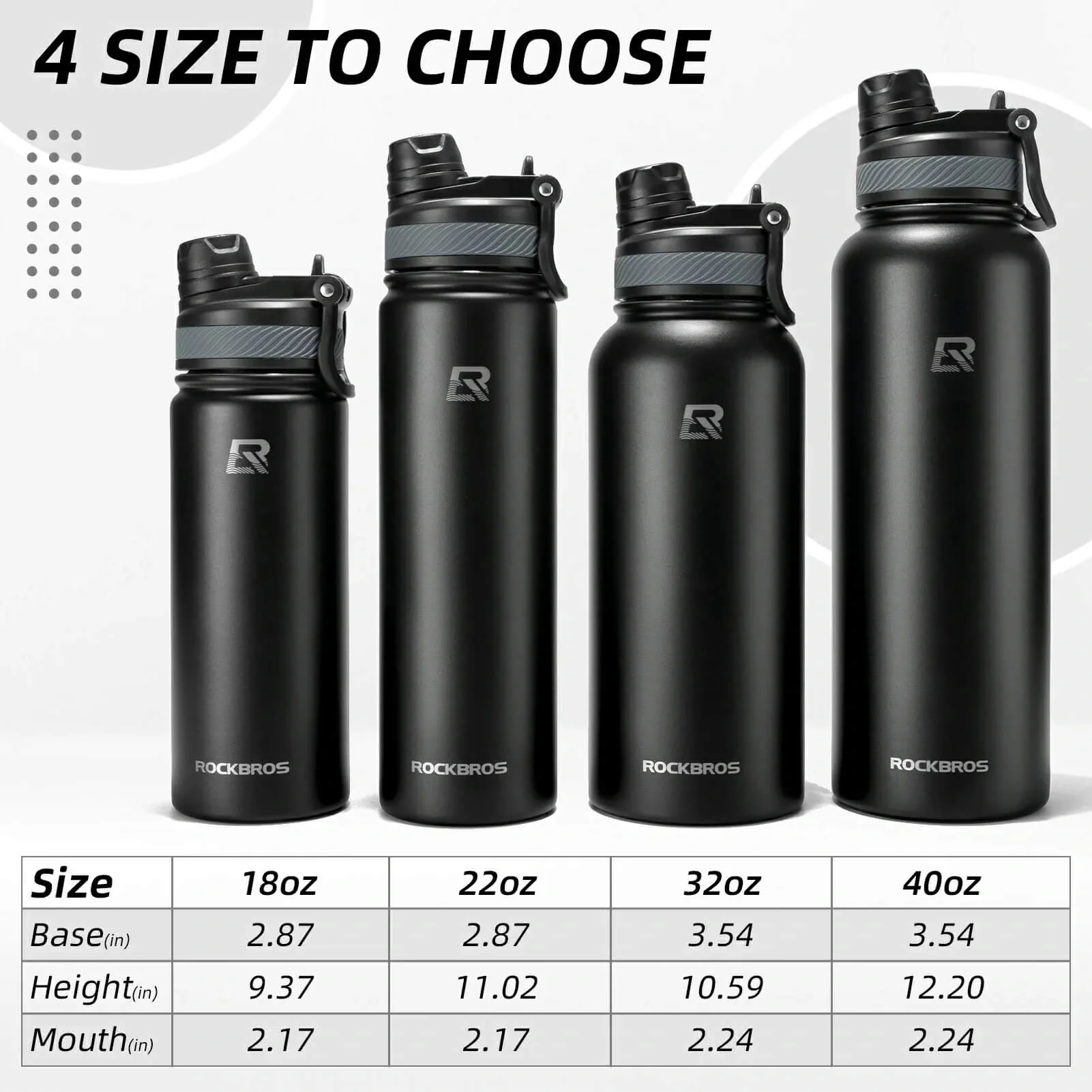 Insulated Vacuum Water Bottle 550ml/650ml - Image 14