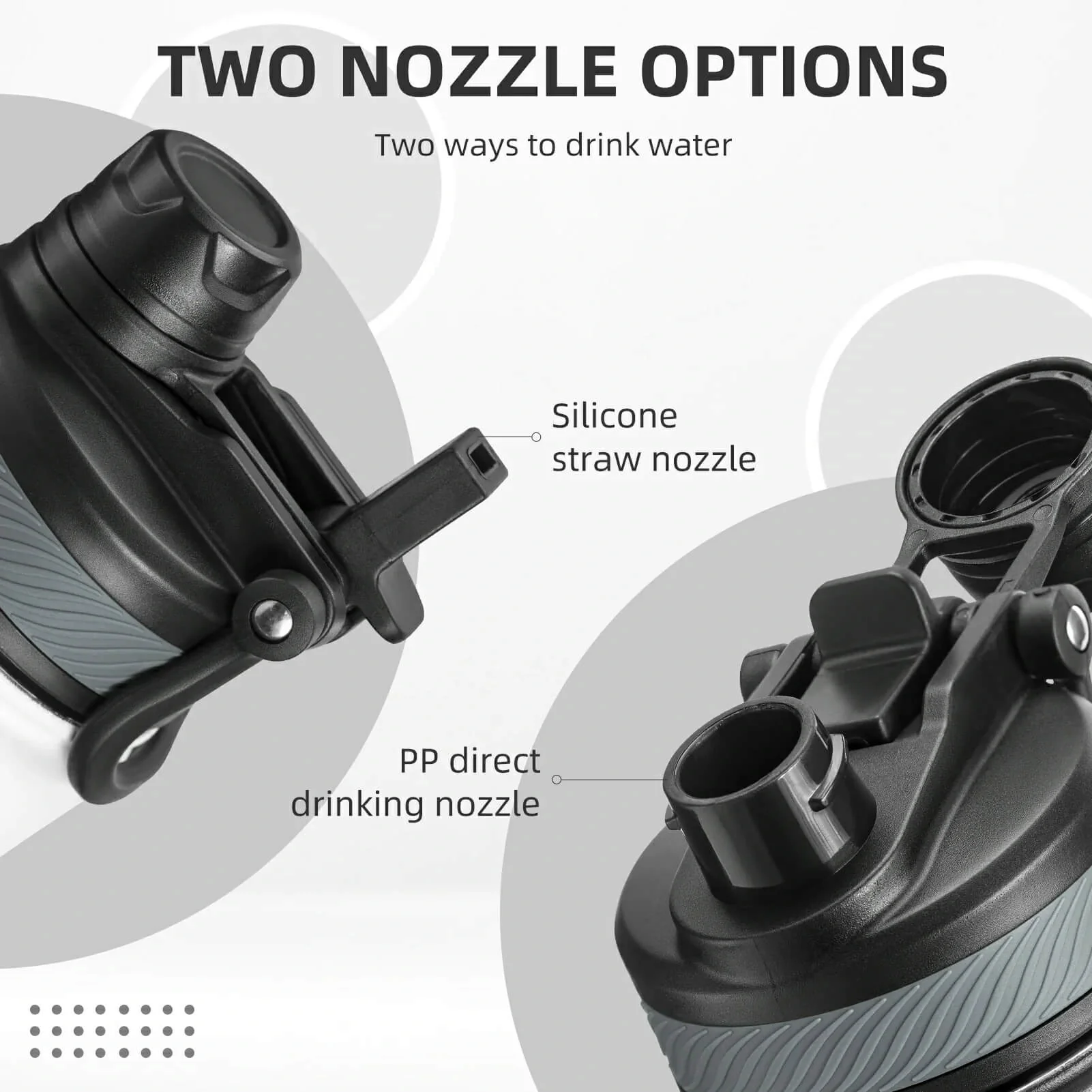 Insulated Vacuum Water Bottle 550ml/650ml - Image 24