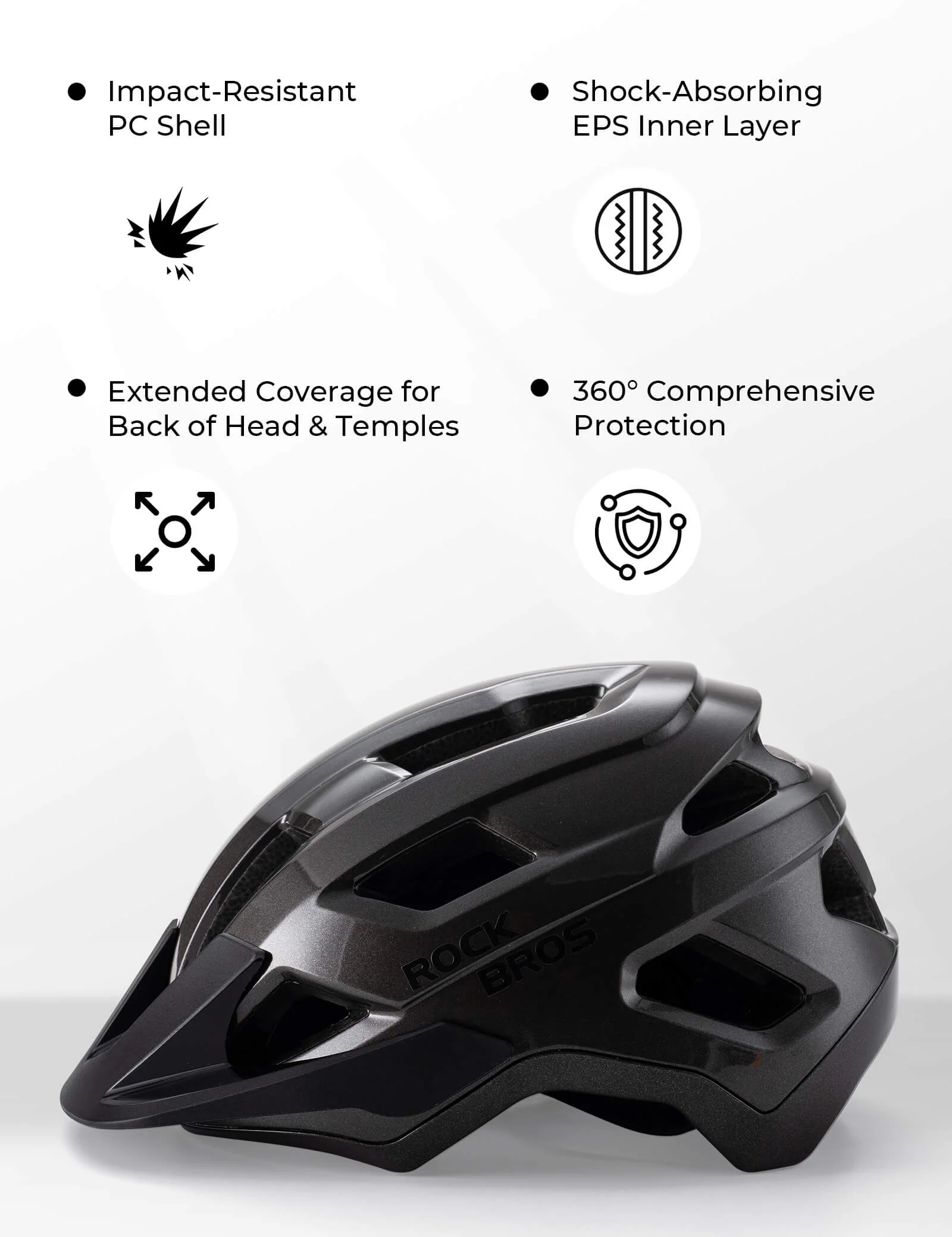 Kickstart Teen Bike Helmet All Round Protection LK-67 - Image 14