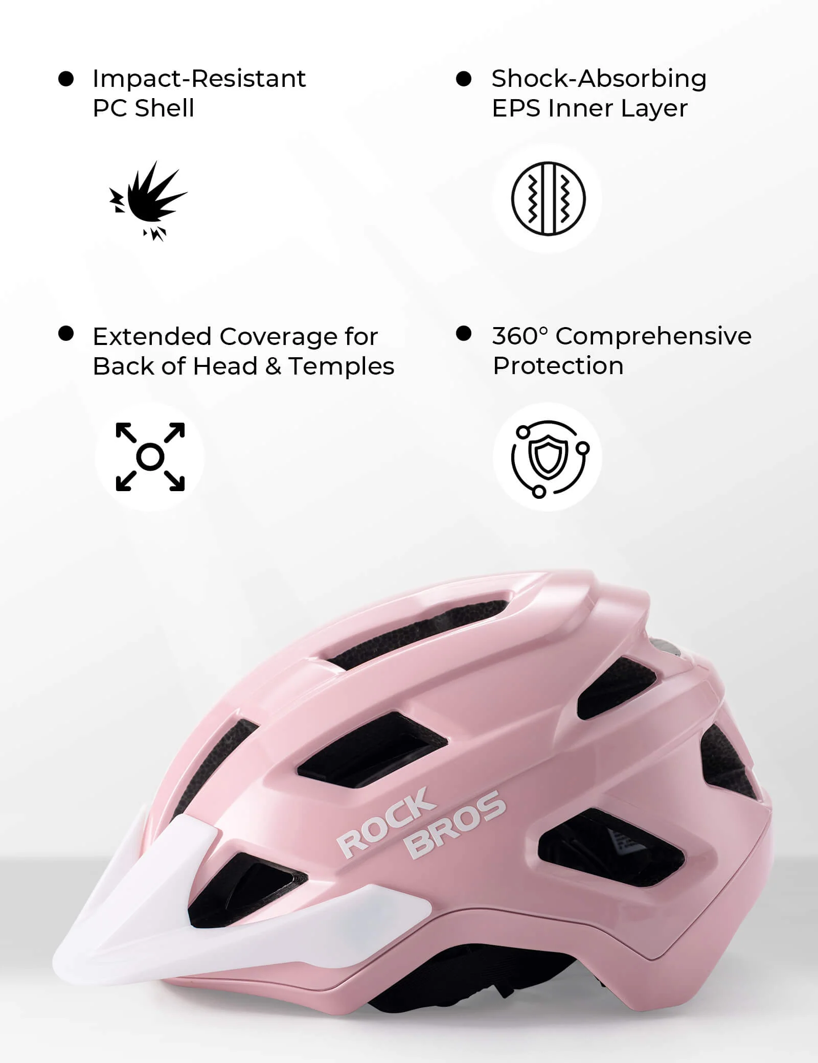 Kickstart Teen Bike Helmet All Round Protection LK-67 - Image 20