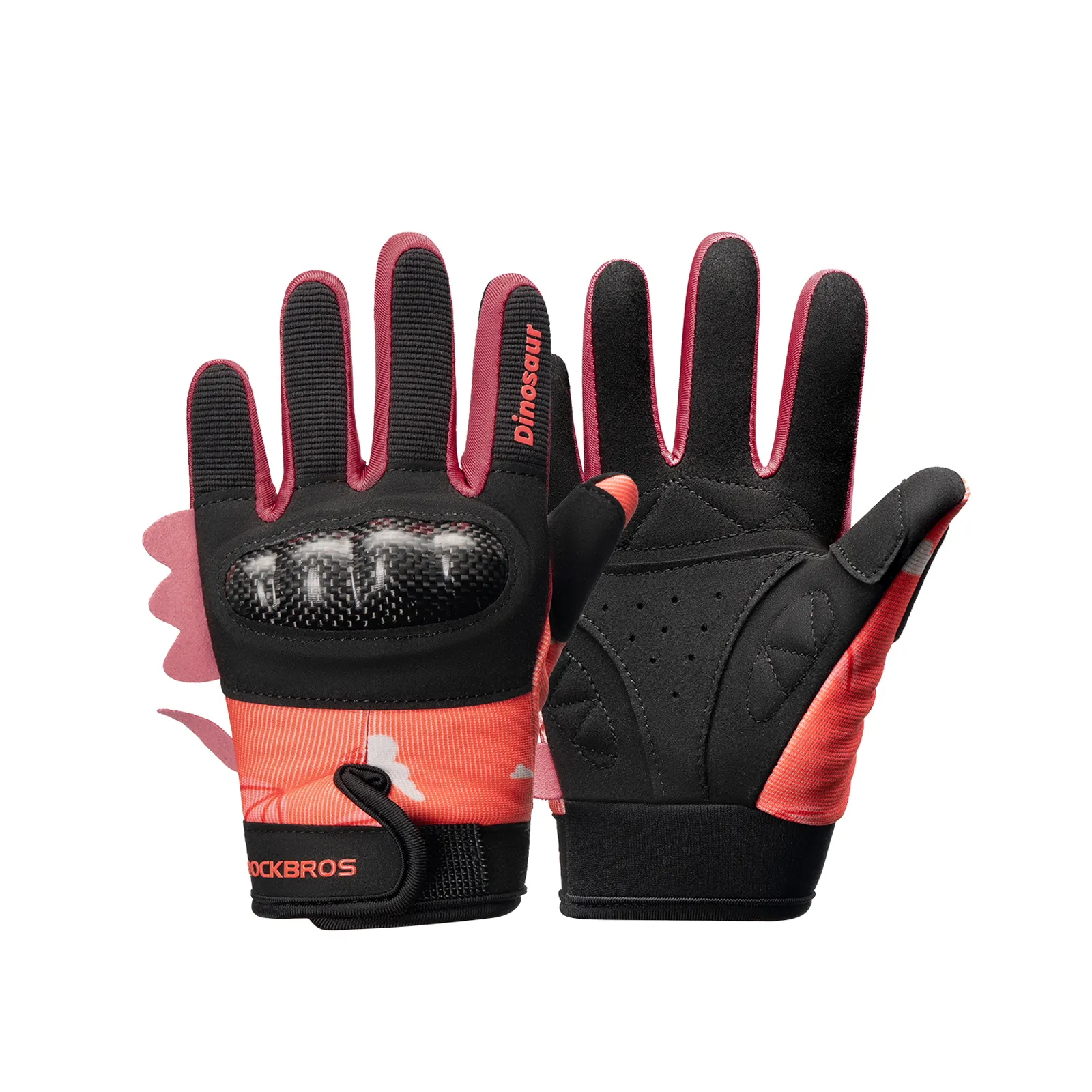 Kids Full Finger Sports Gloves with PVC Knuckle Guard - Image 19