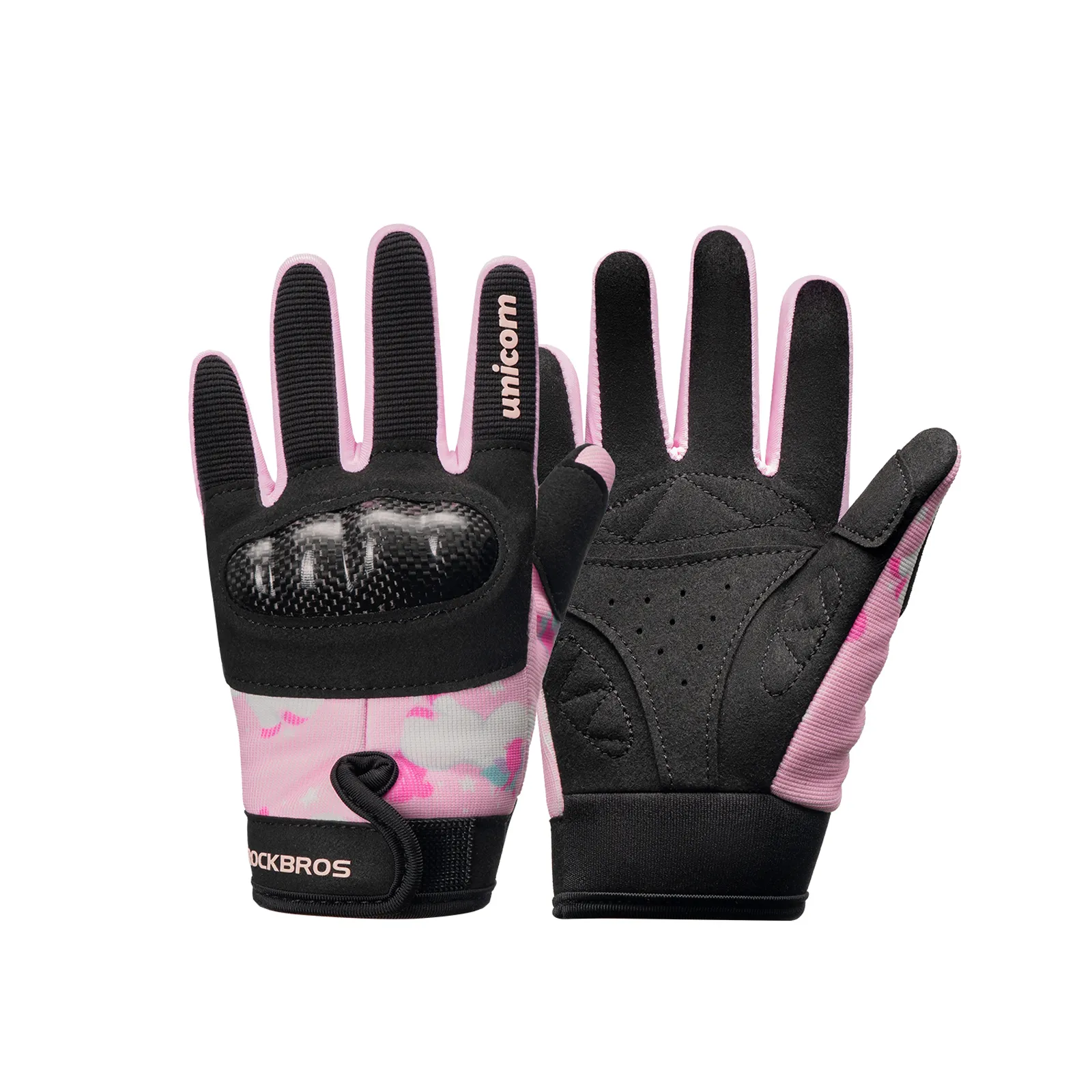 Kids Full Finger Sports Gloves with PVC Knuckle Guard - Image 7