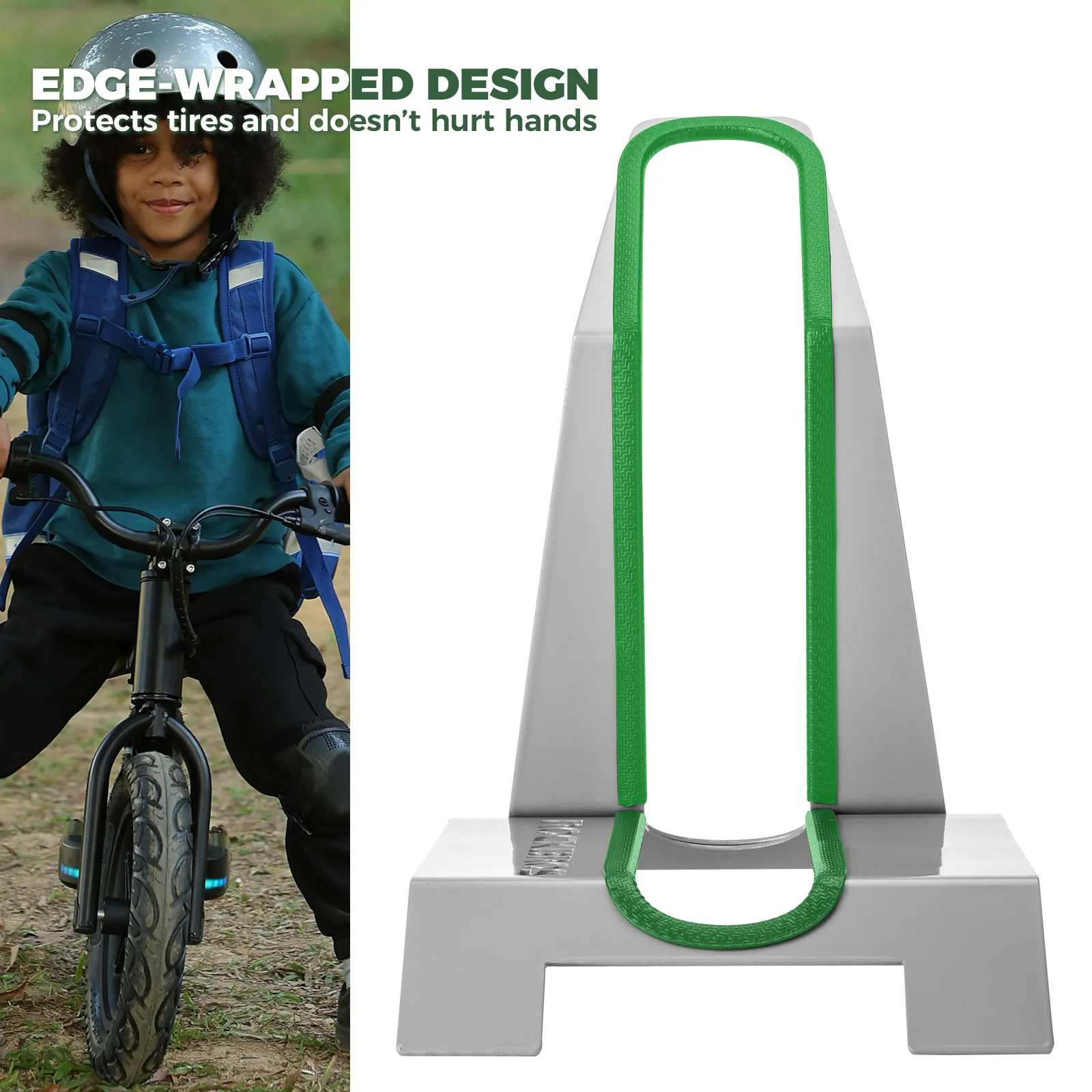 Kids L-Shape Bike Stand for 12 Inch Bicycles - Image 11