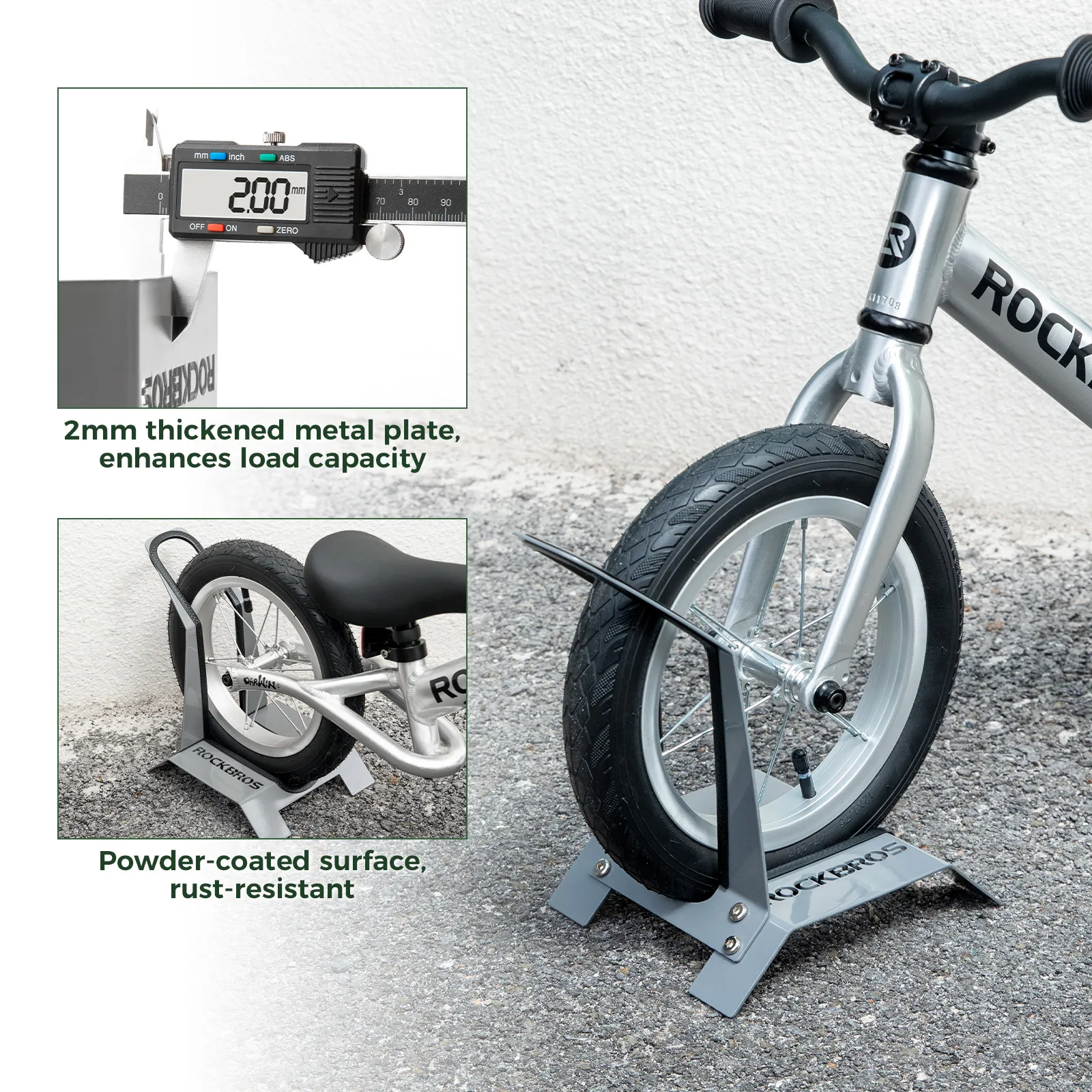 Kids L-Shape Bike Stand for 12 Inch Bicycles - Image 12