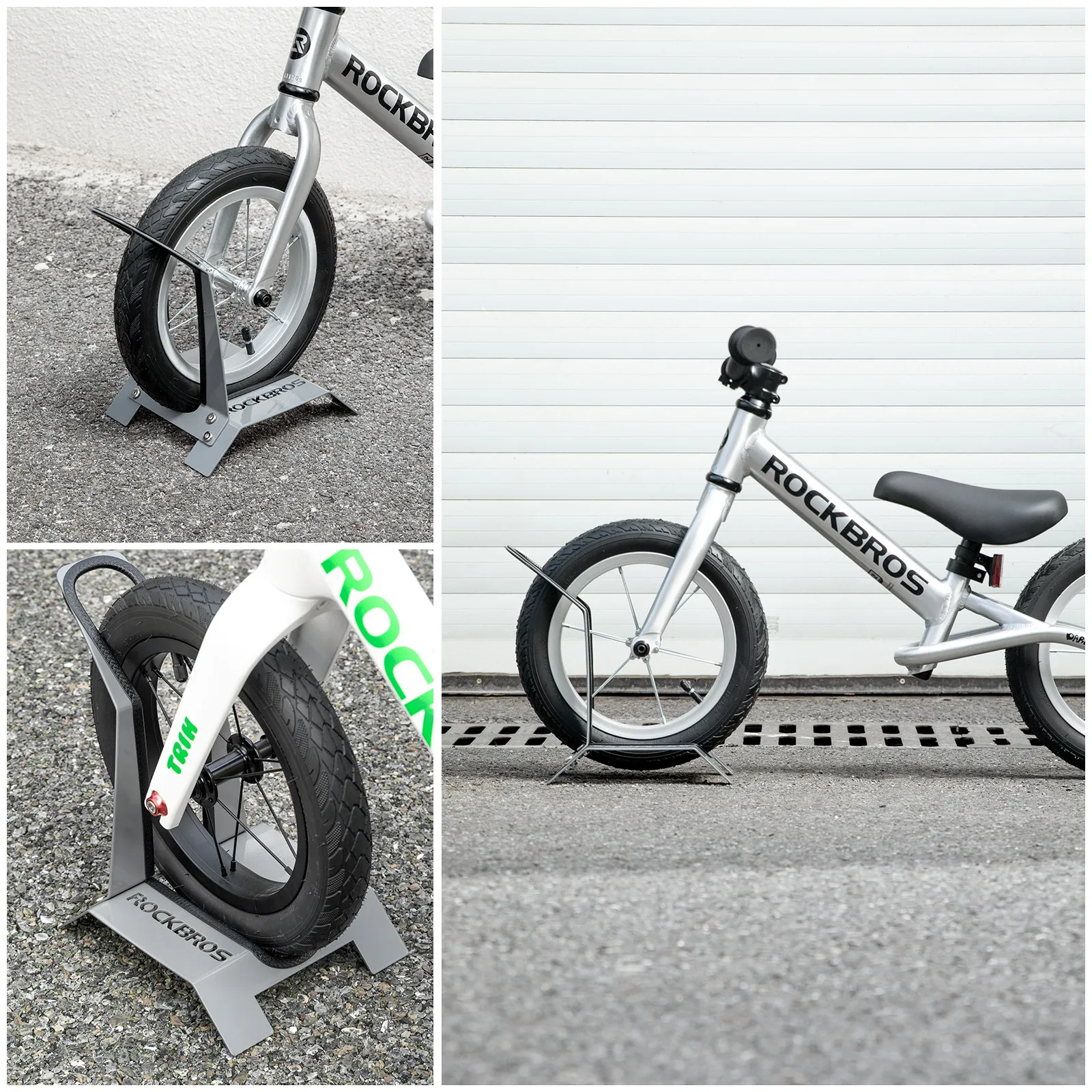 Kids L-Shape Bike Stand for 12 Inch Bicycles - Image 14