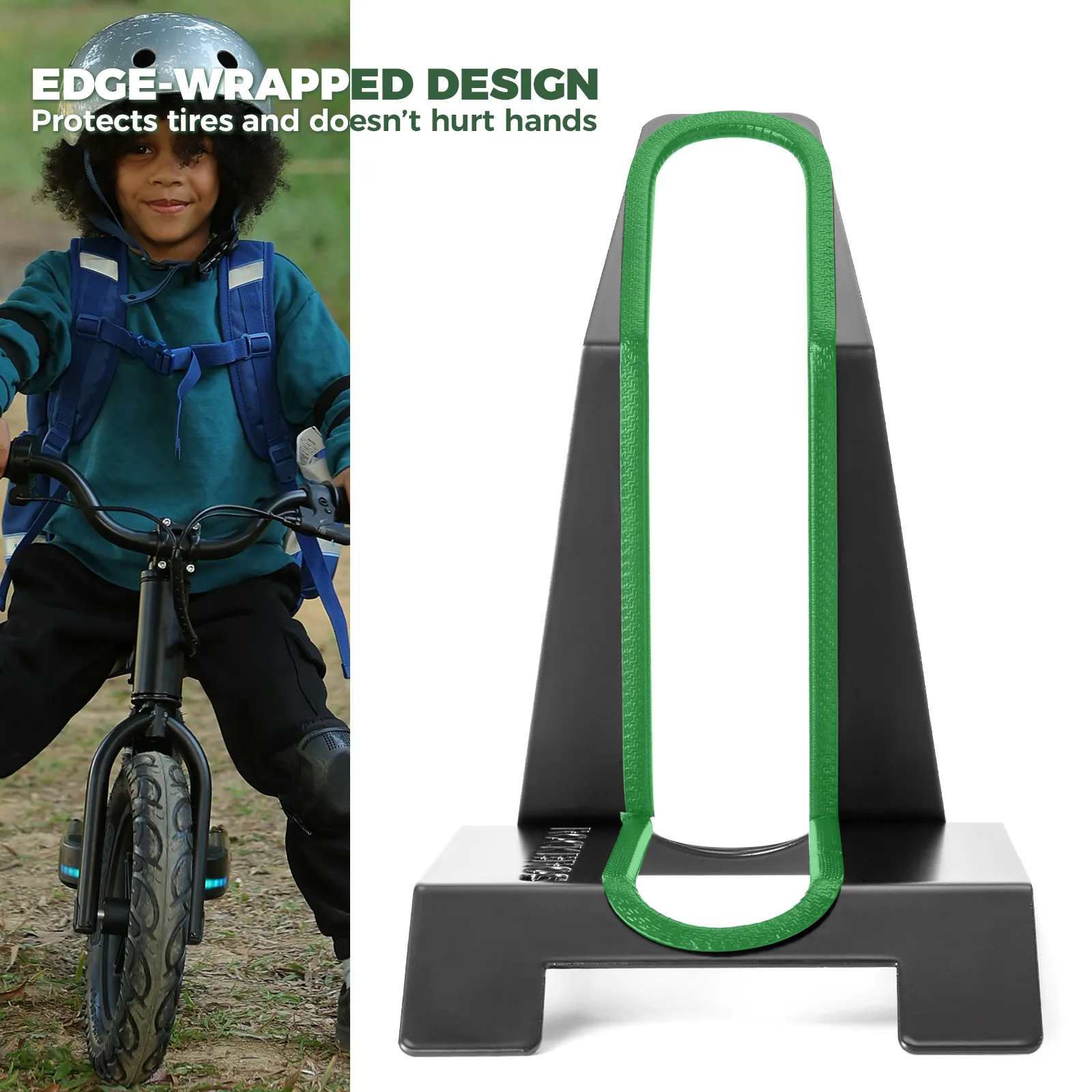 Kids L-Shape Bike Stand for 12 Inch Bicycles - Image 4
