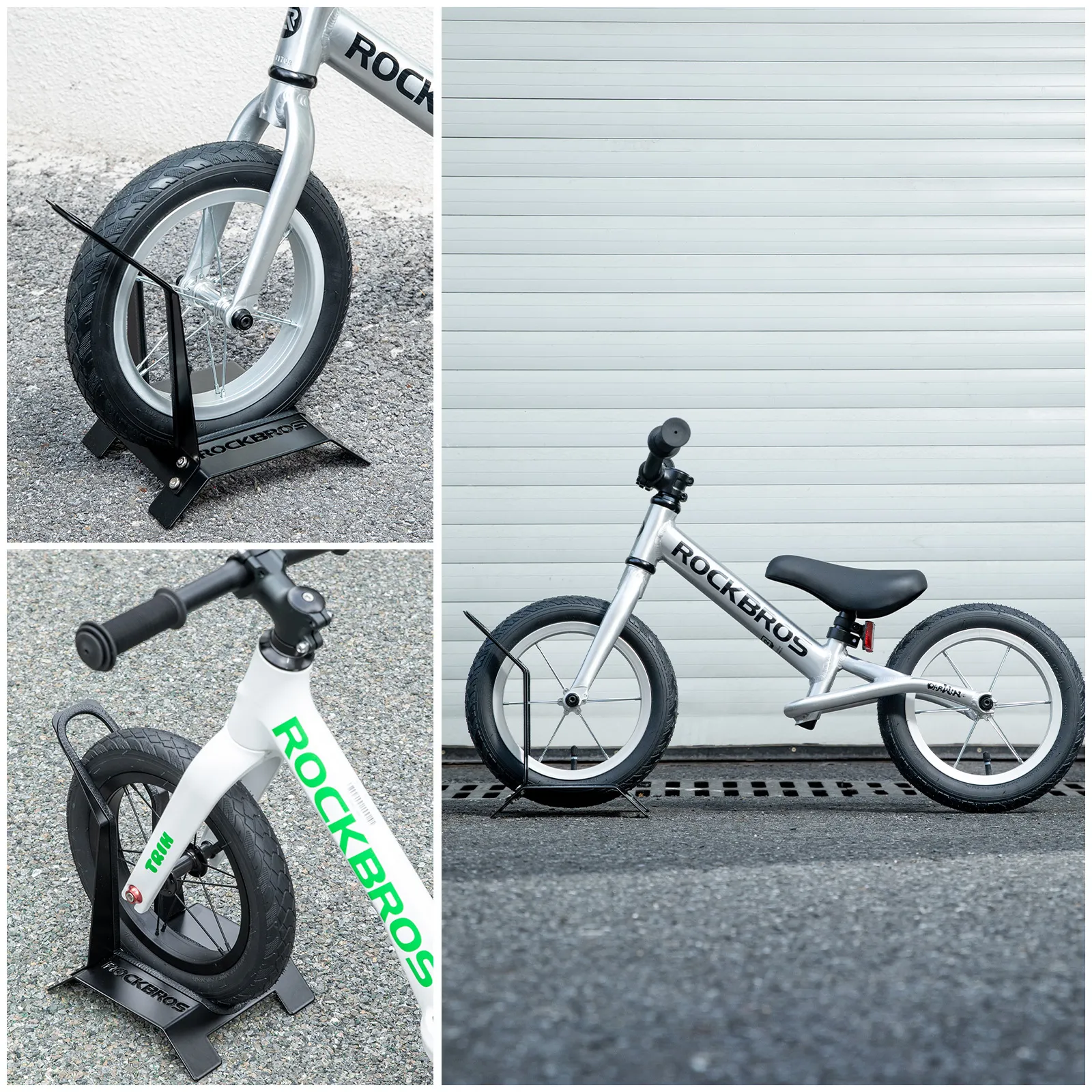 Kids L-Shape Bike Stand for 12 Inch Bicycles - Image 7
