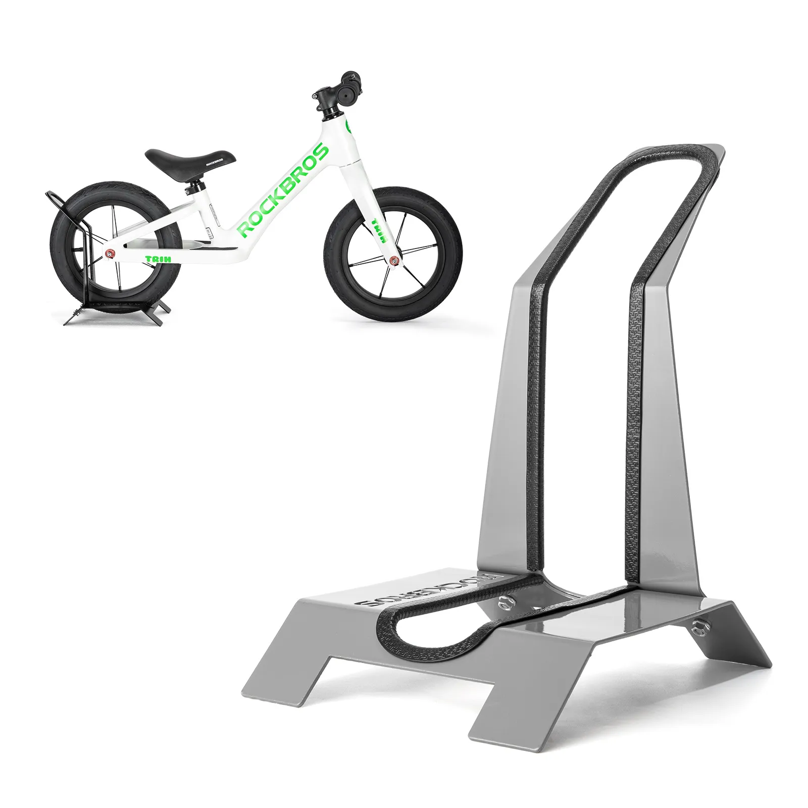 Kids L-Shape Bike Stand for 12 Inch Bicycles - Image 9