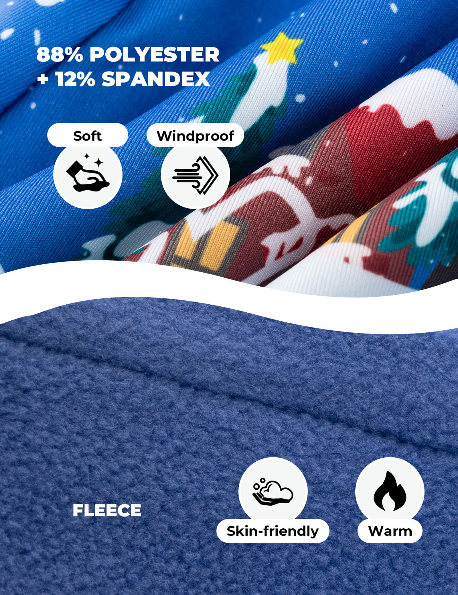 Kids Outdoor Polar Fleece Sports Balaclava - Image 3