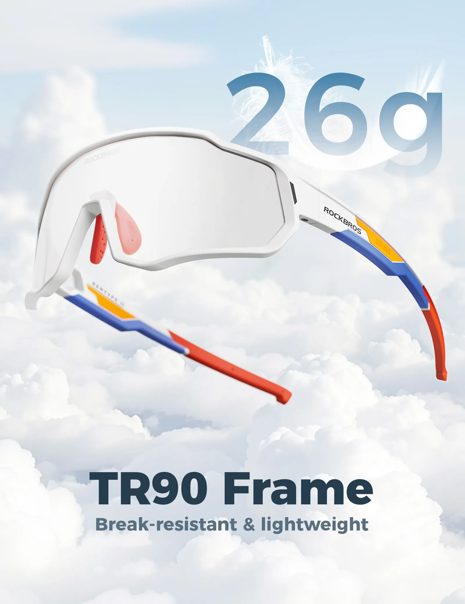 Kids Photochromic/Polarised Cycling Sunglasses UV Protection - Image 18