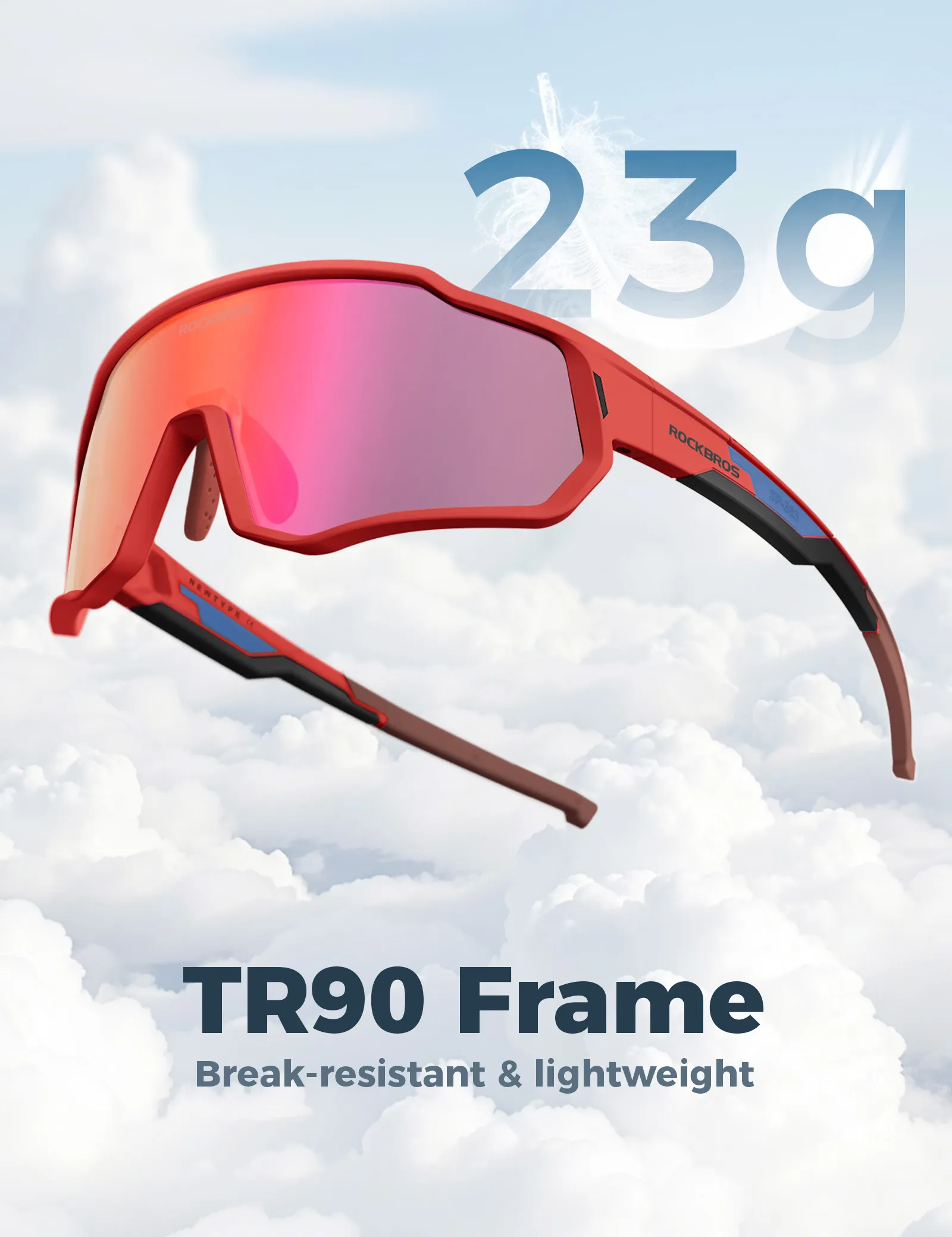 Kids Photochromic/Polarised Cycling Sunglasses UV Protection - Image 26