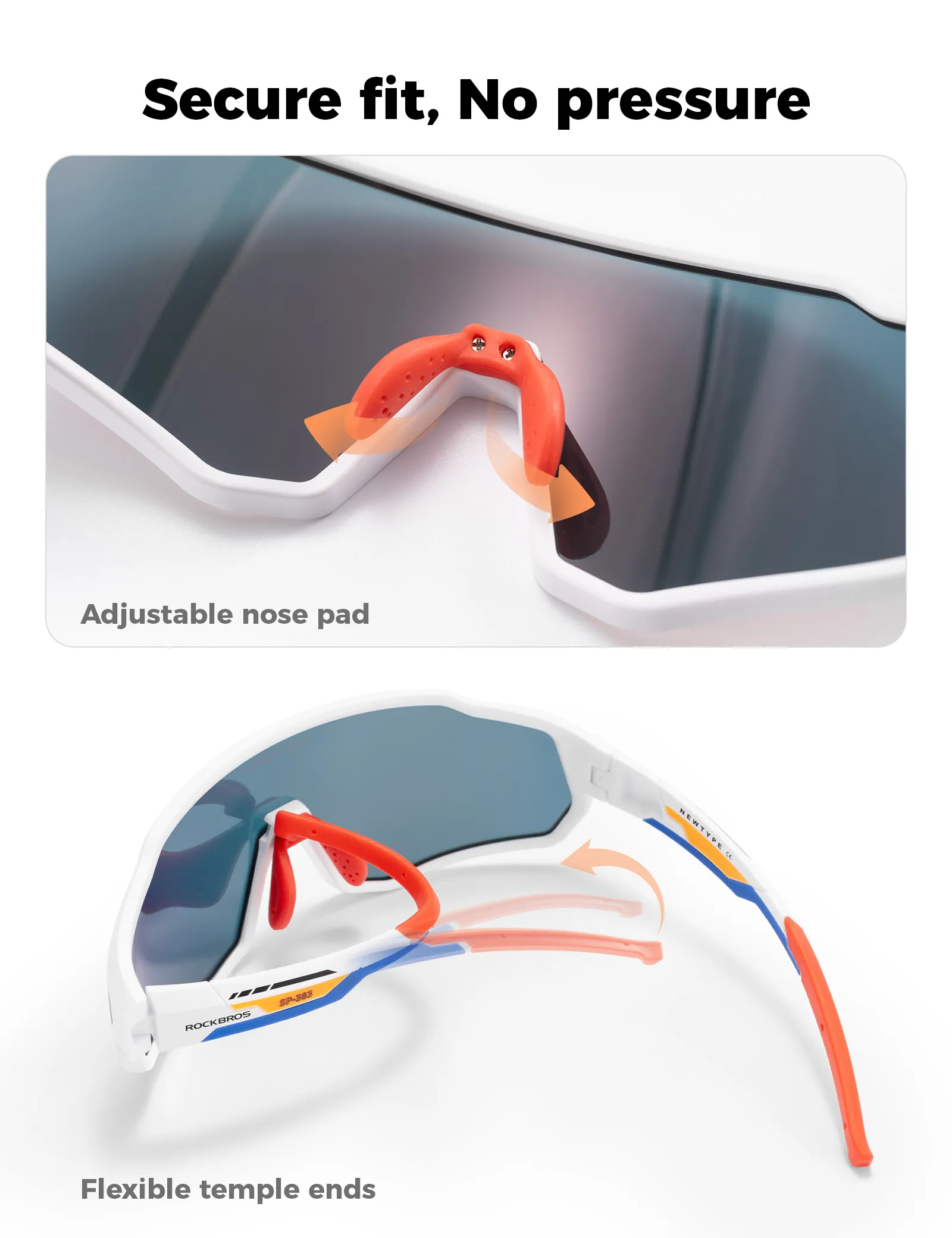 Kids Photochromic/Polarised Cycling Sunglasses UV Protection - Image 38