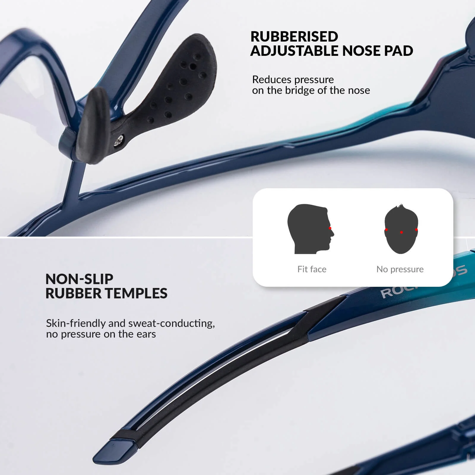 Kids Photochromic Sports Bike Sunglasses - Image 4