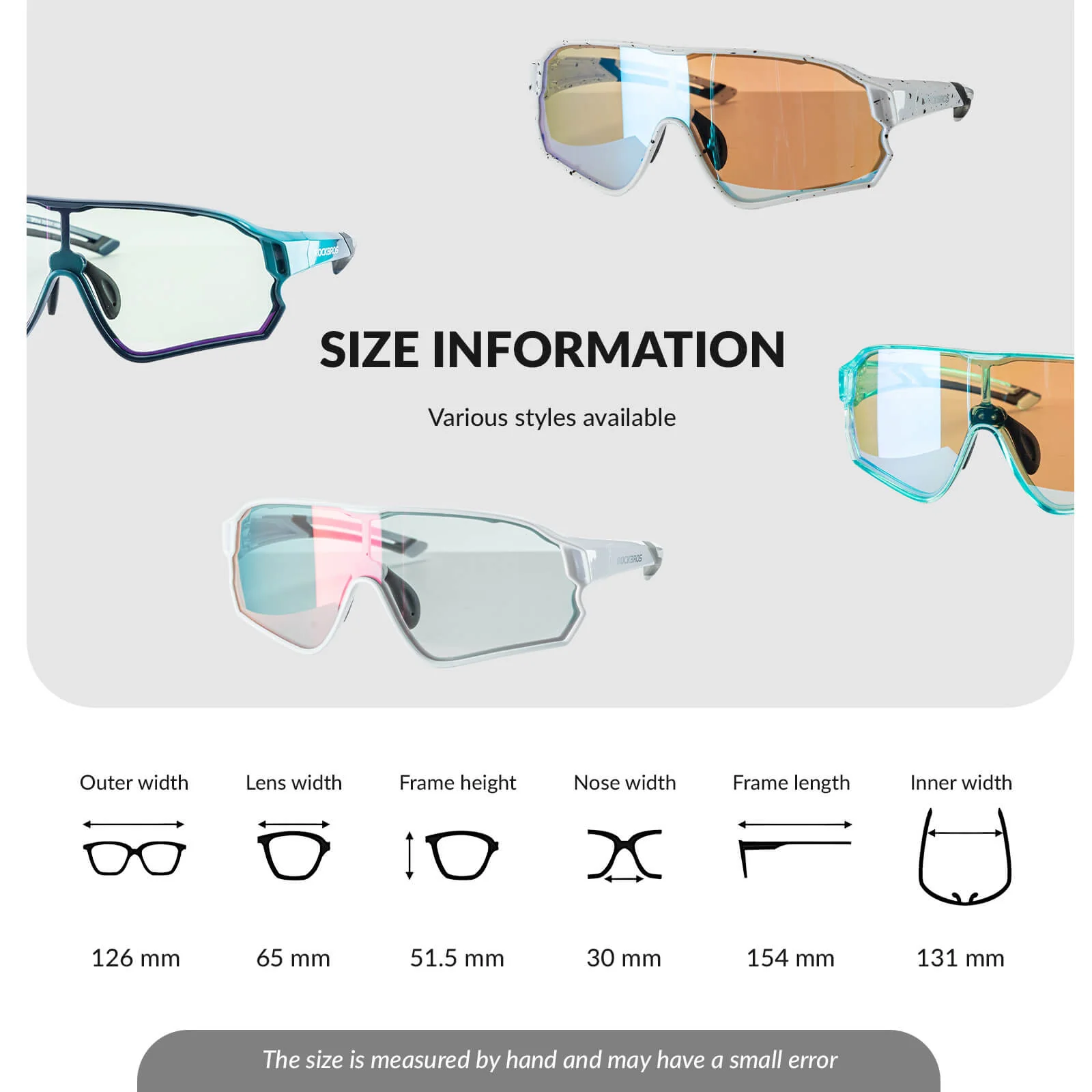 Kids Photochromic Sports Bike Sunglasses - Image 5