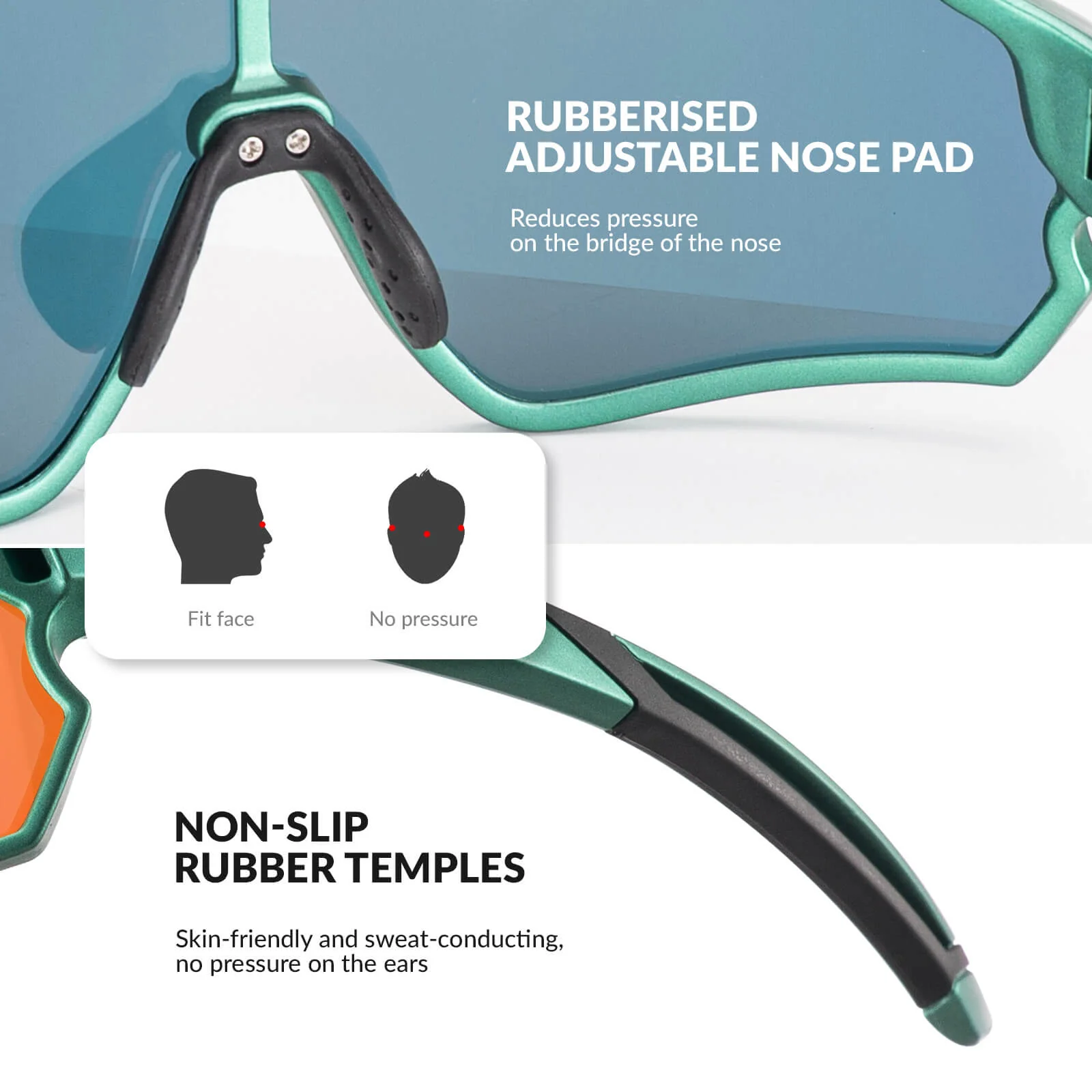 Kids Polarised Sports Bike Sunglasses - Image 14