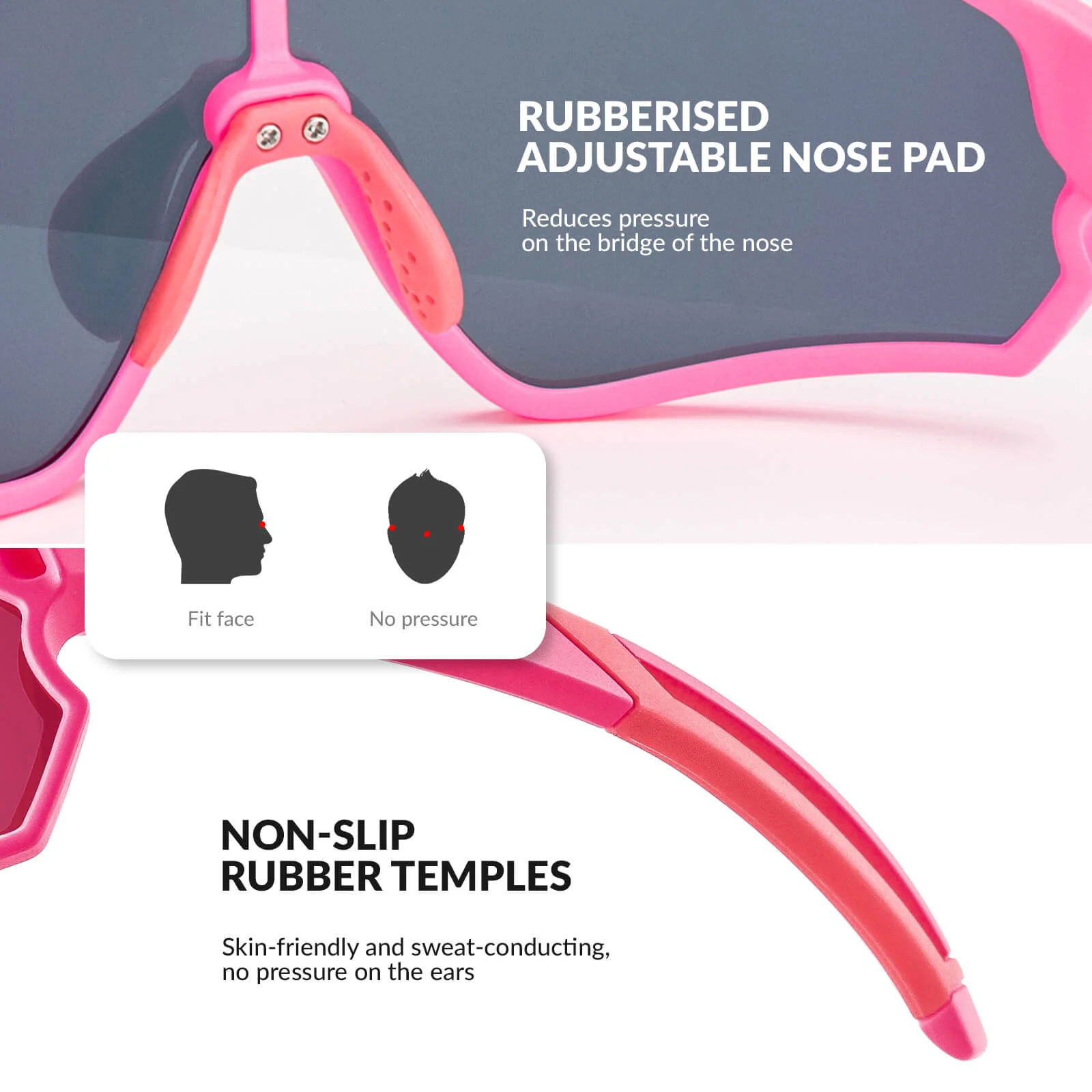 Kids Polarised Sports Bike Sunglasses - Image 19