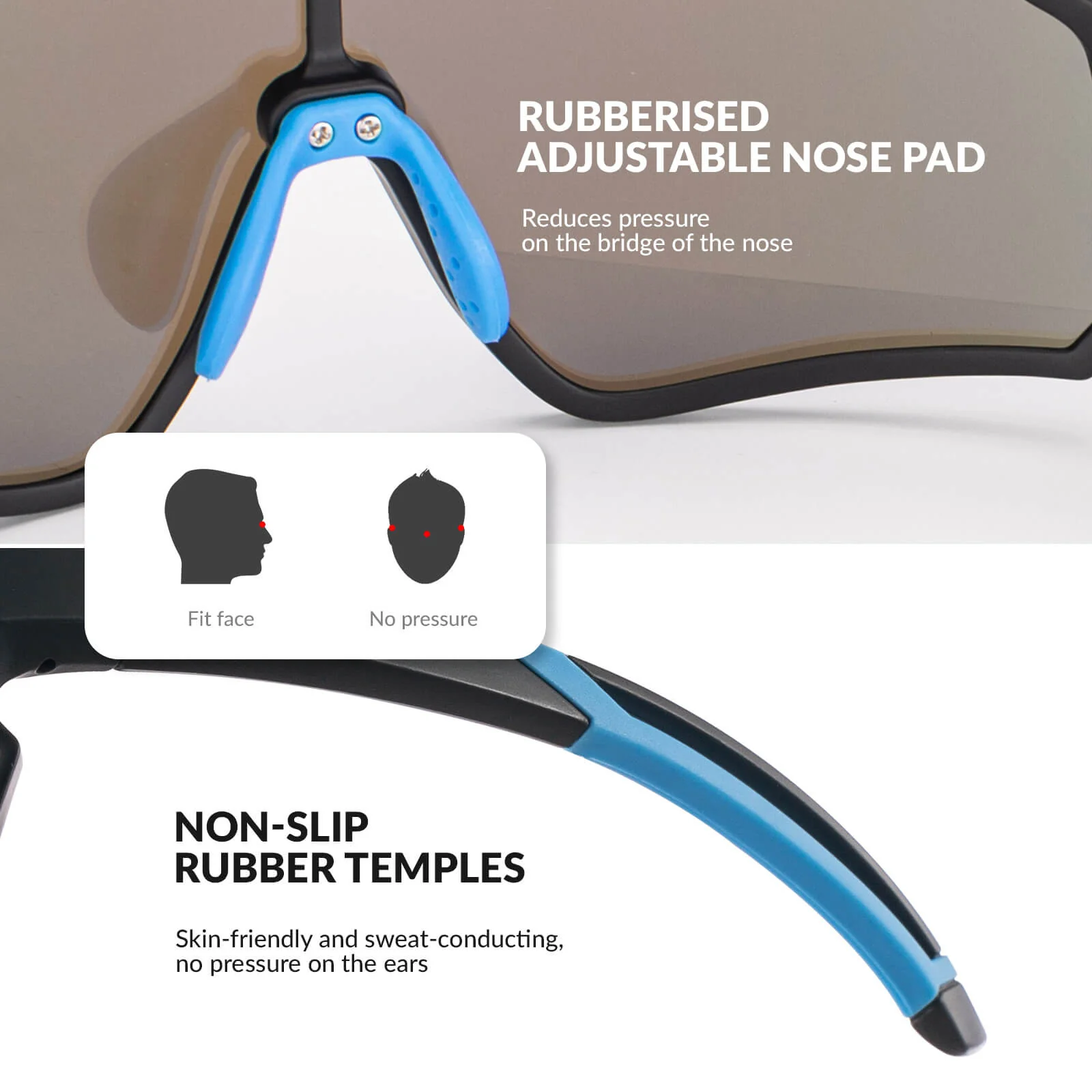 Kids Polarised Sports Bike Sunglasses - Image 24