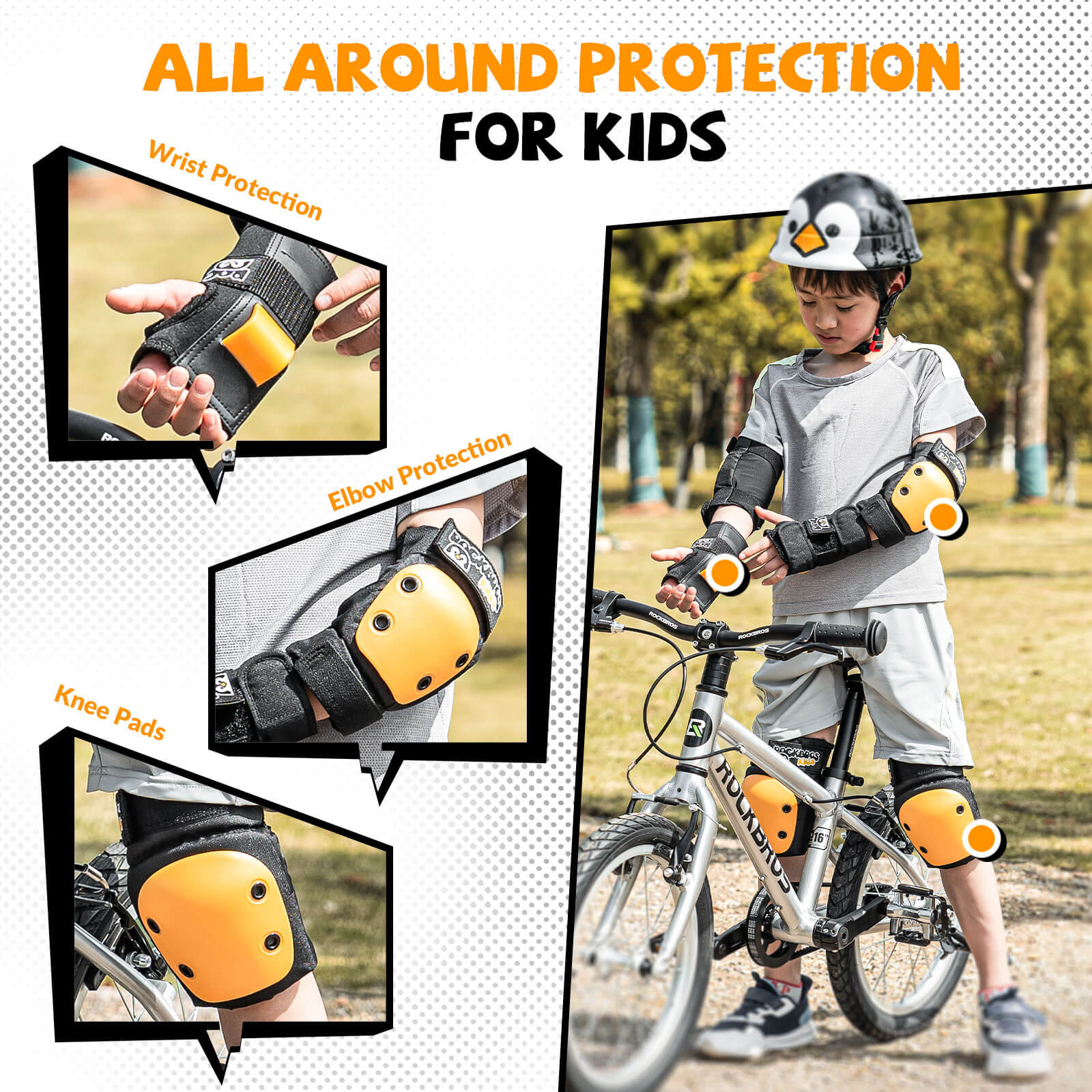 Kids’ Safety Protective Pad Set 6-Piece - Image 4