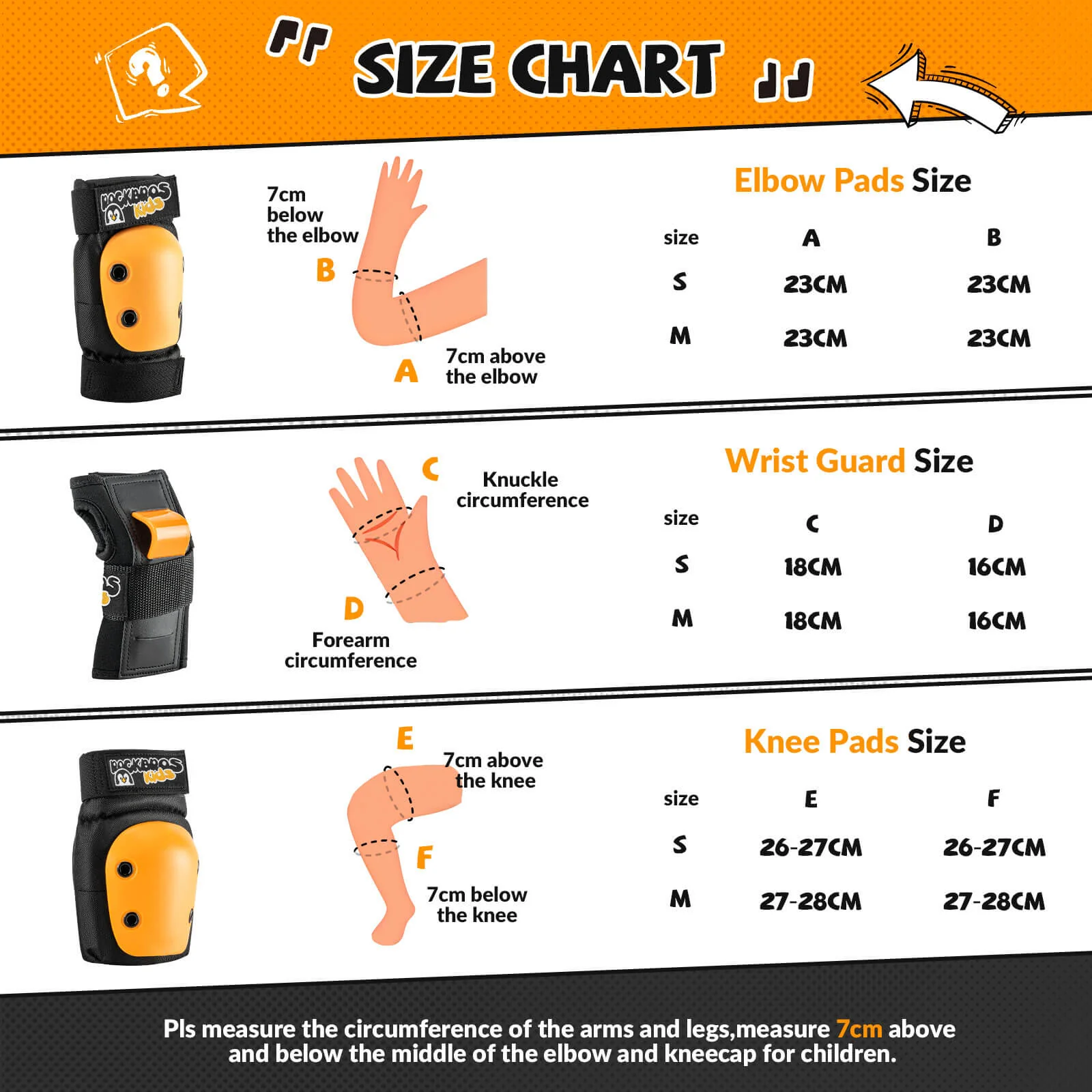 Kids’ Safety Protective Pad Set 6-Piece - Image 5