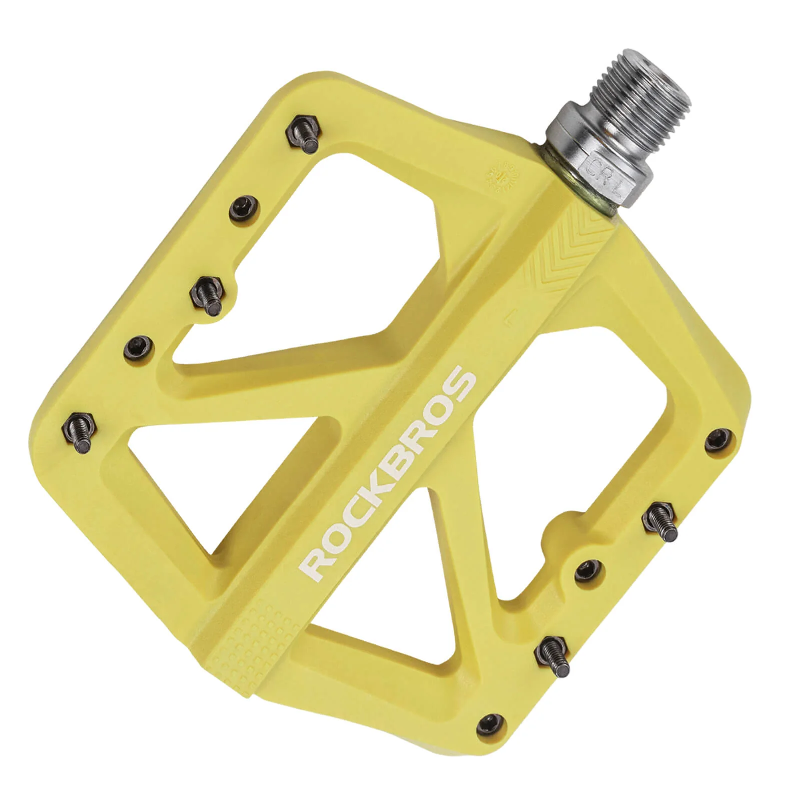 Large Multicolored Nylon Composite Bike Pedals Pair - Image 15